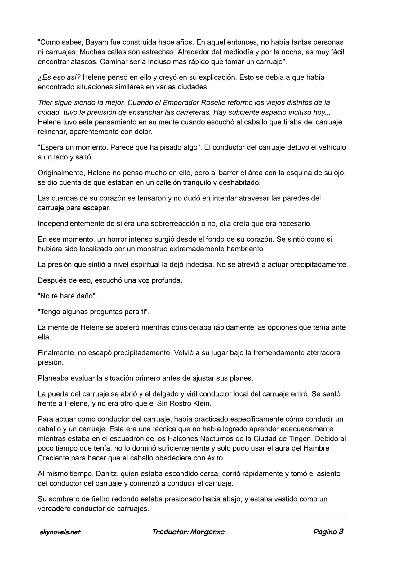 Lord Of The Mysteries (Novela) - Capítulo 578 - Página 3 - LectorTMOo