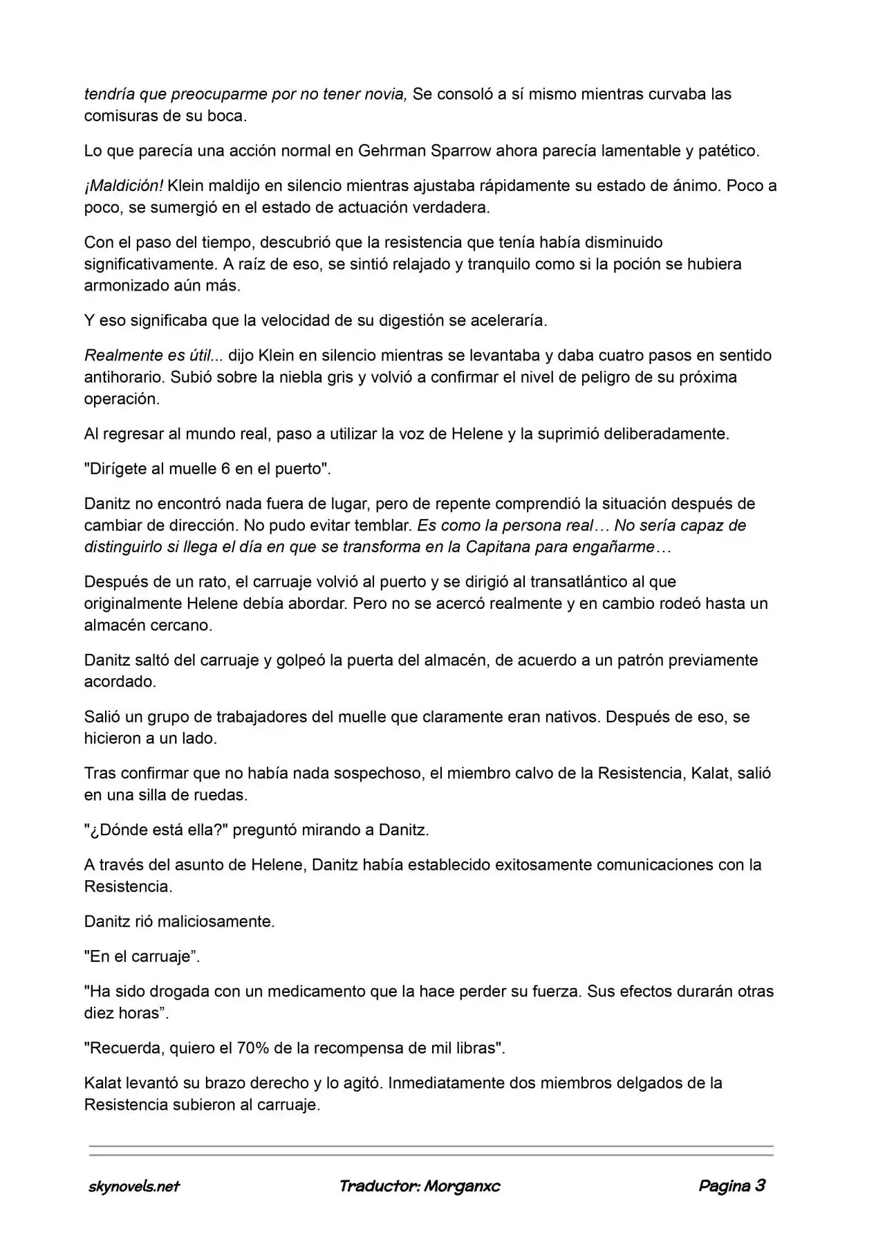 Lord Of The Mysteries (Novela) - Capítulo 580 - Página 3 - LectorTMOo