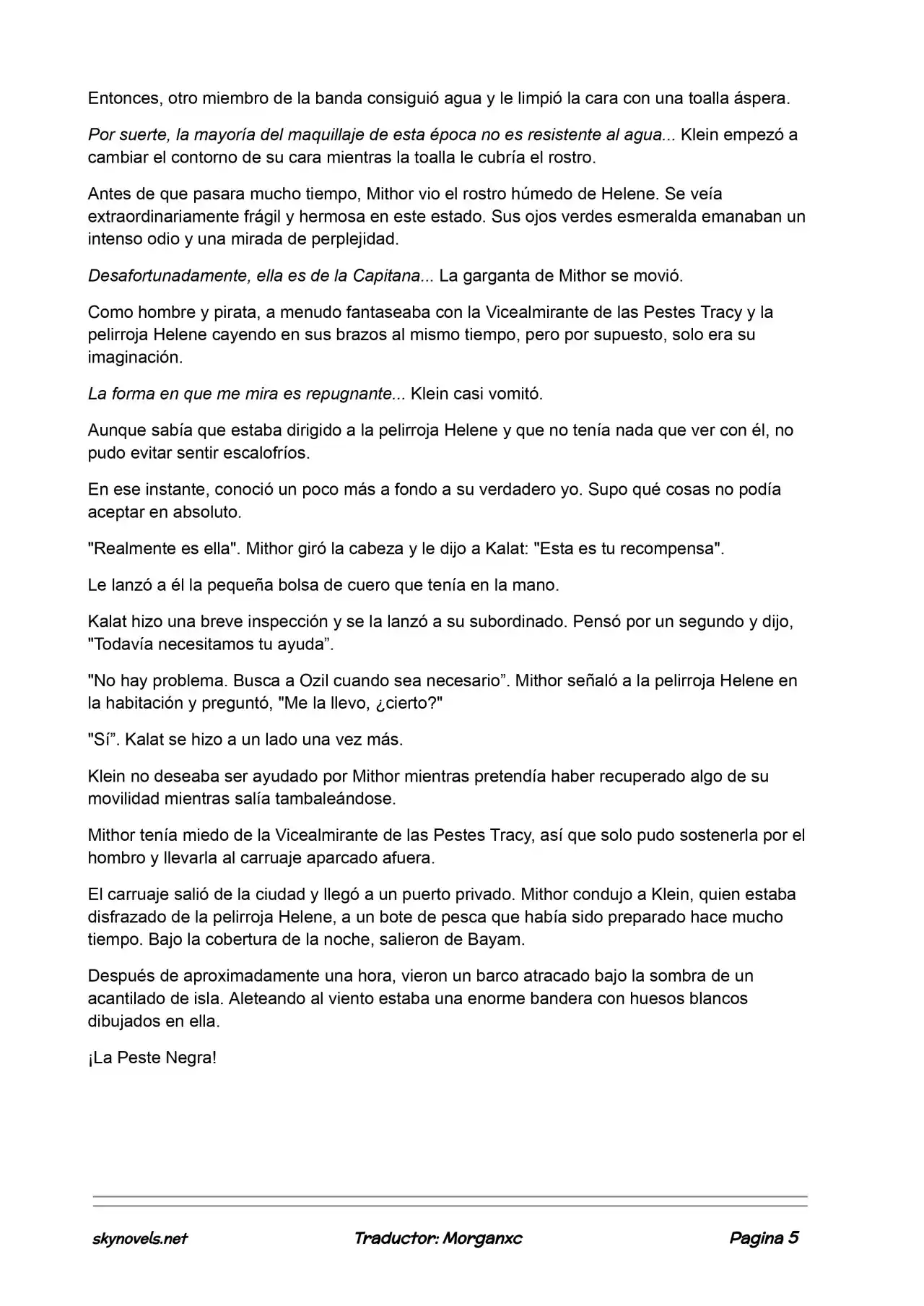 Lord Of The Mysteries (Novela) - Capítulo 580 - Página 5 - LectorTMOo