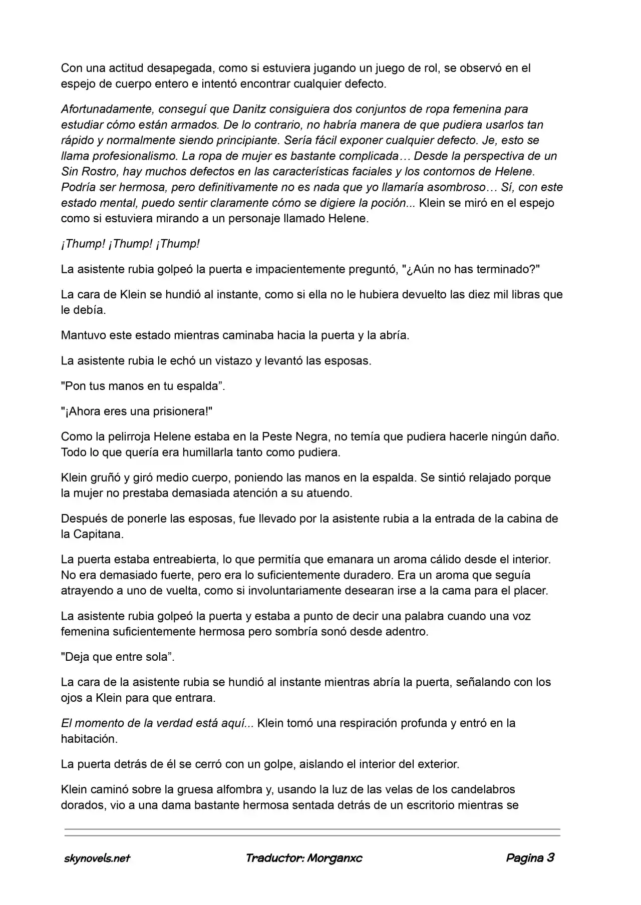 Lord Of The Mysteries (Novela) - Capítulo 581 - Página 3 - LectorTMOo
