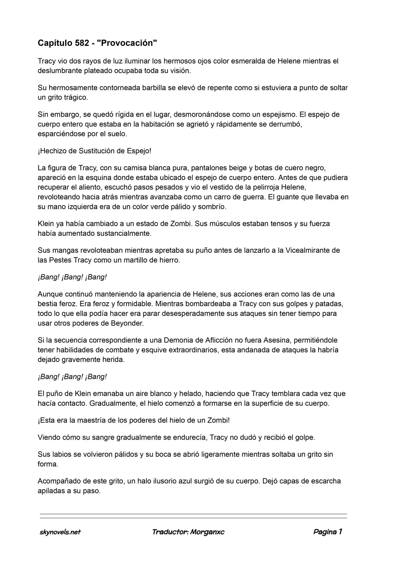 Lord Of The Mysteries (Novela) - Capítulo 582 - Página 1 - LectorTMOo