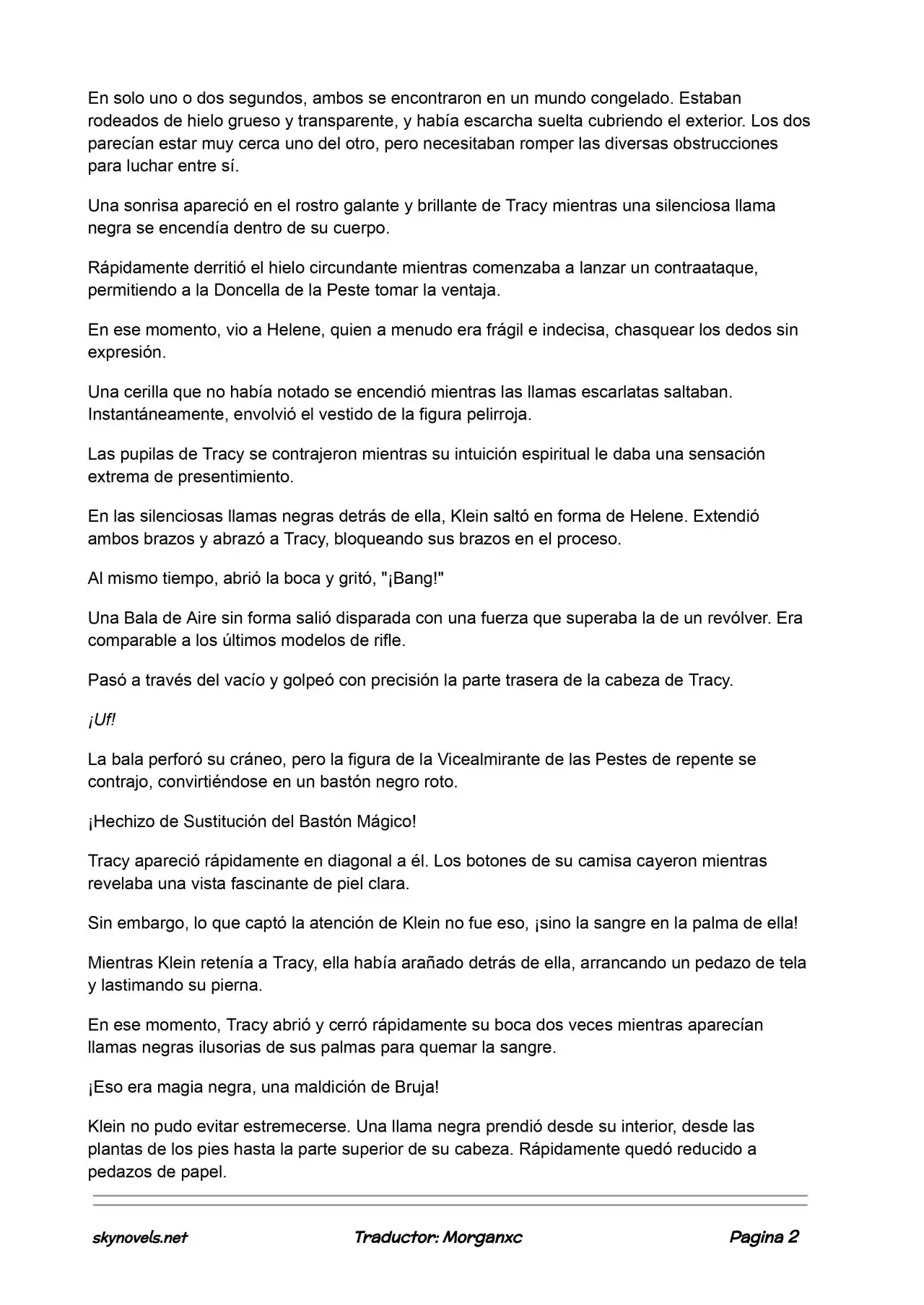 Lord Of The Mysteries (Novela) - Capítulo 582 - Página 2 - LectorTMOo