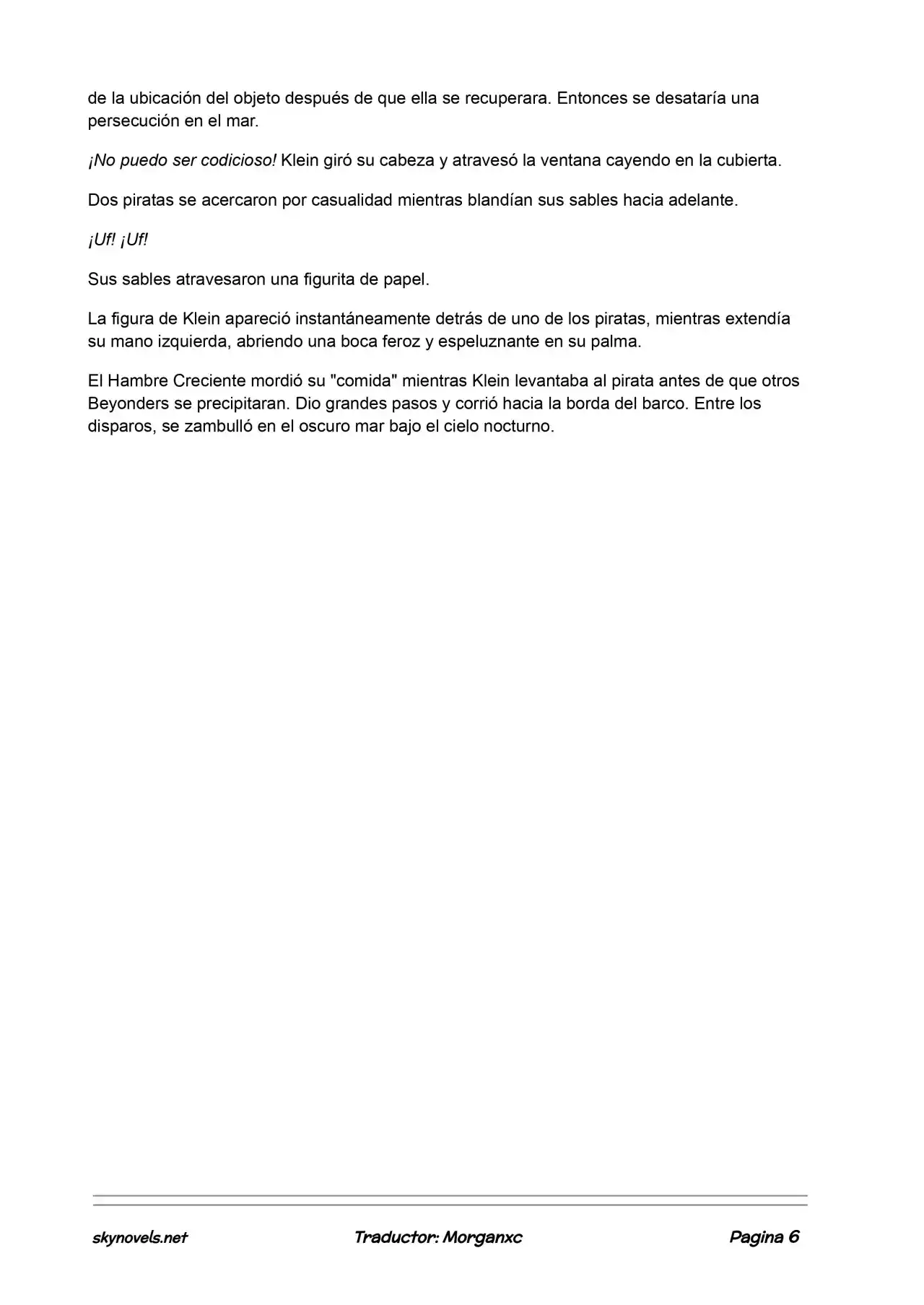 Lord Of The Mysteries (Novela) - Capítulo 582 - Página 6 - LectorTMOo
