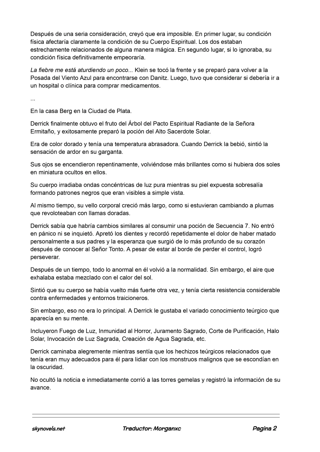Lord Of The Mysteries (Novela) - Capítulo 584 - Página 2 - LectorTMOo