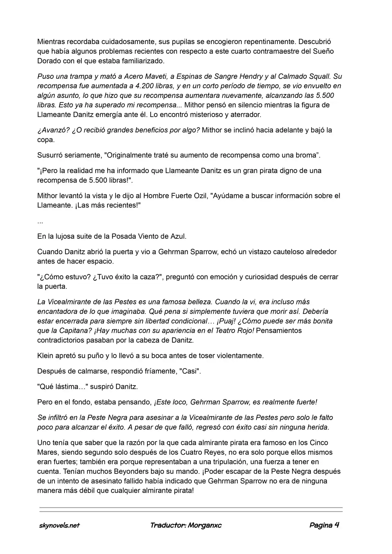 Lord Of The Mysteries (Novela) - Capítulo 584 - Página 4 - LectorTMOo