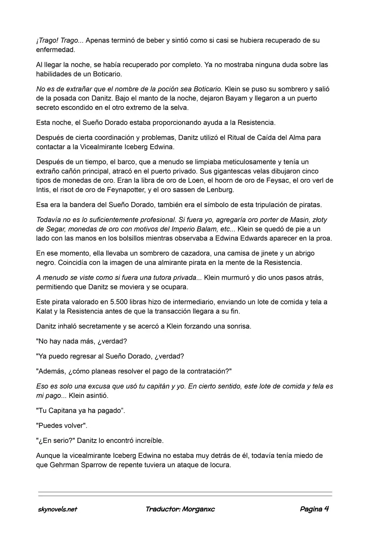 Lord Of The Mysteries (Novela) - Capítulo 586 - Página 4 - LectorTMOo