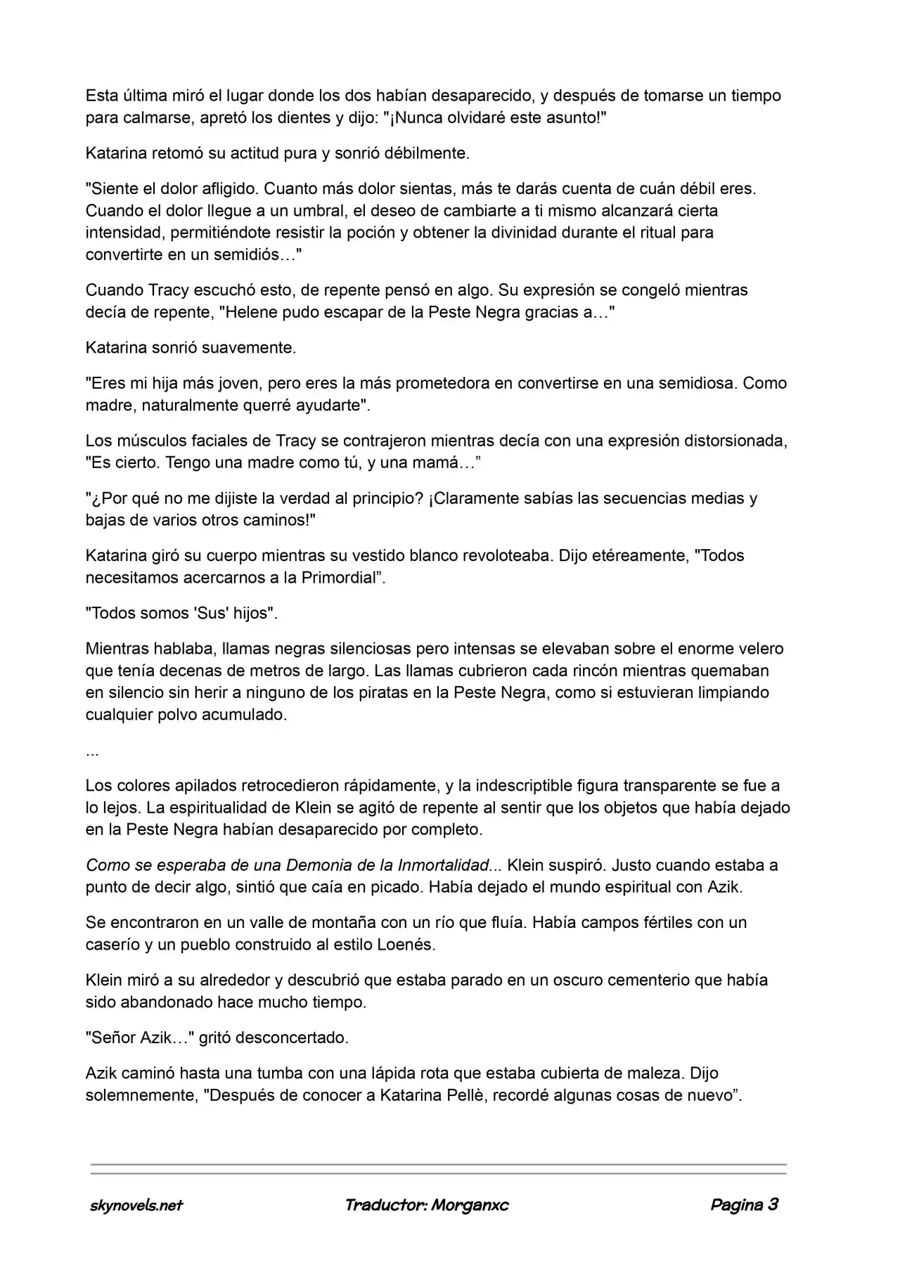 Lord Of The Mysteries (Novela) - Capítulo 589 - Página 3 - LectorTMOo