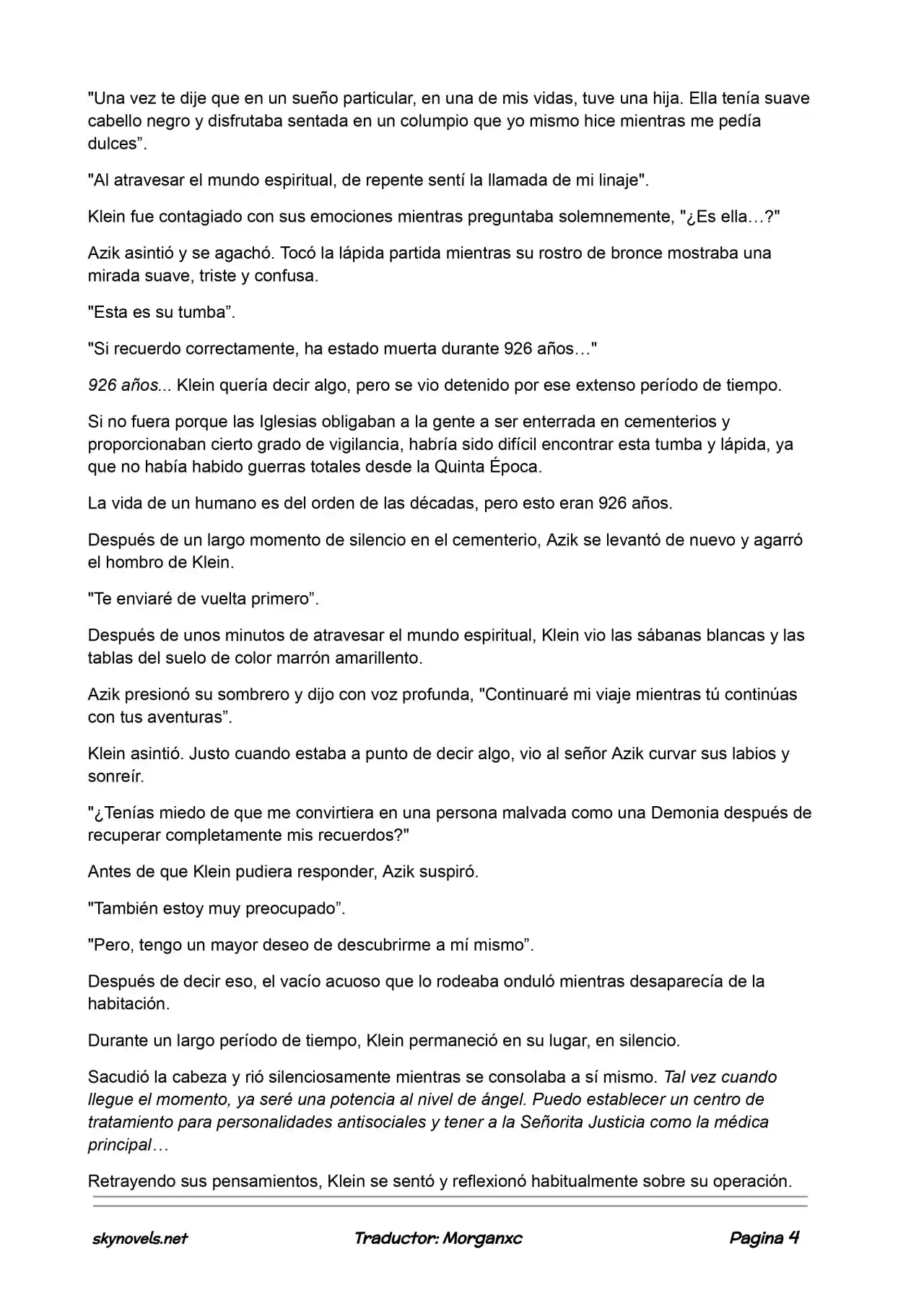Lord Of The Mysteries (Novela) - Capítulo 589 - Página 4 - LectorTMOo