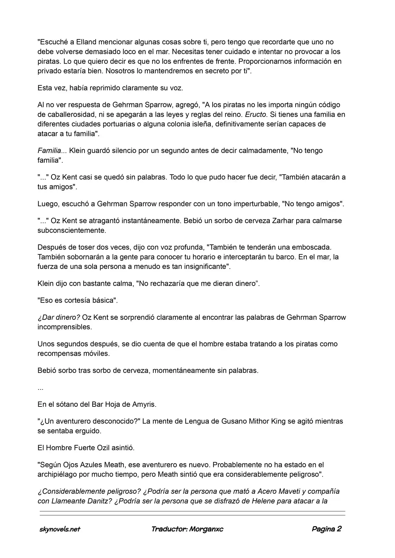 Lord Of The Mysteries (Novela) - Capítulo 598 - Página 2 - LectorTMOo