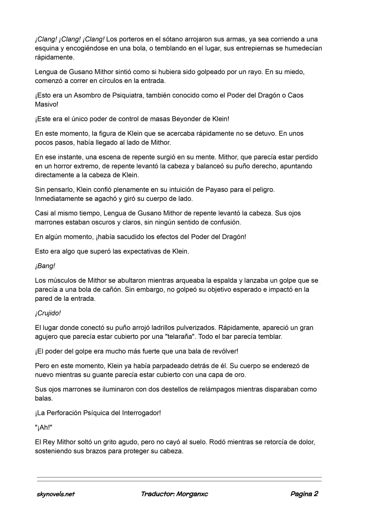 Lord Of The Mysteries (Novela) - Capítulo 599 - Página 2 - LectorTMOo