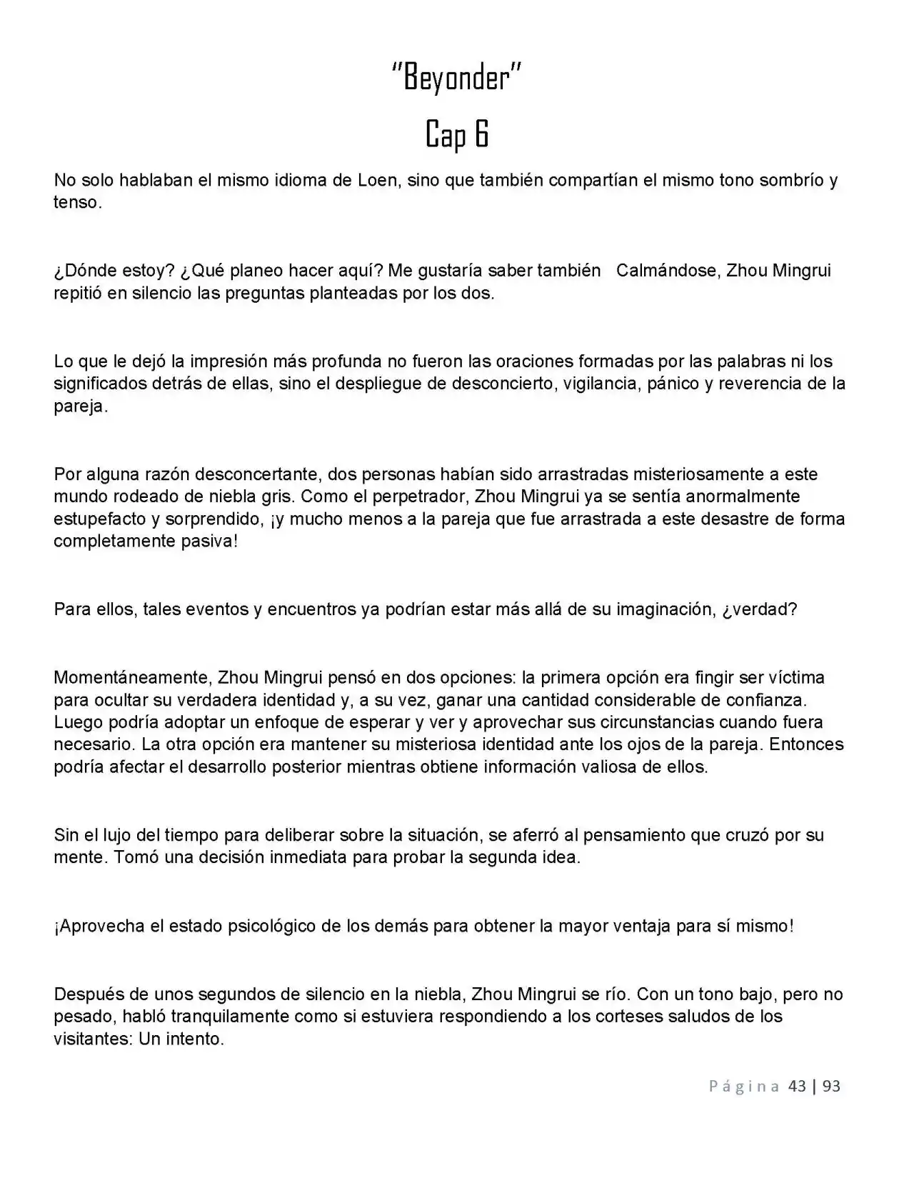 Lord Of The Mysteries (Novela) - Capítulo 6 - Página 2 - LectorTMOo