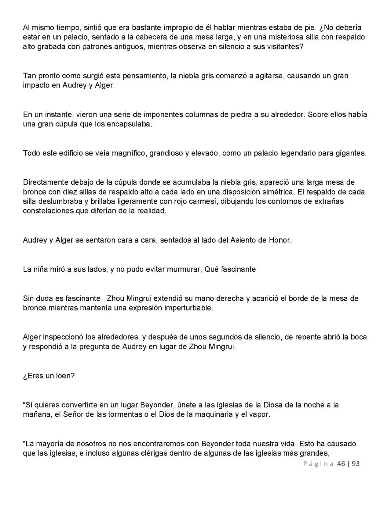 Lord Of The Mysteries (Novela) - Capítulo 6 - Página 5 - LectorTMOo