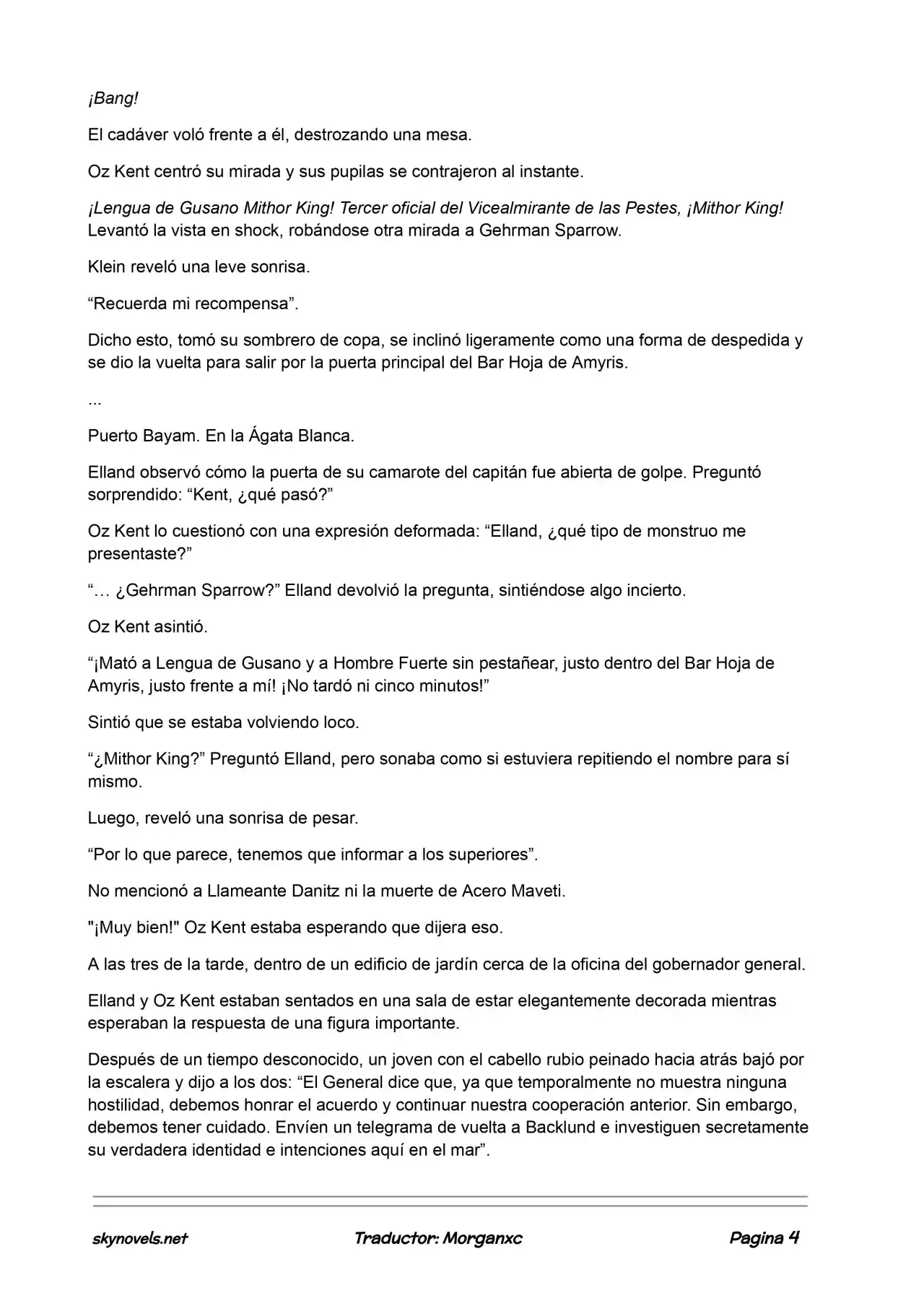 Lord Of The Mysteries (Novela) - Capítulo 600 - Página 4 - LectorTMOo