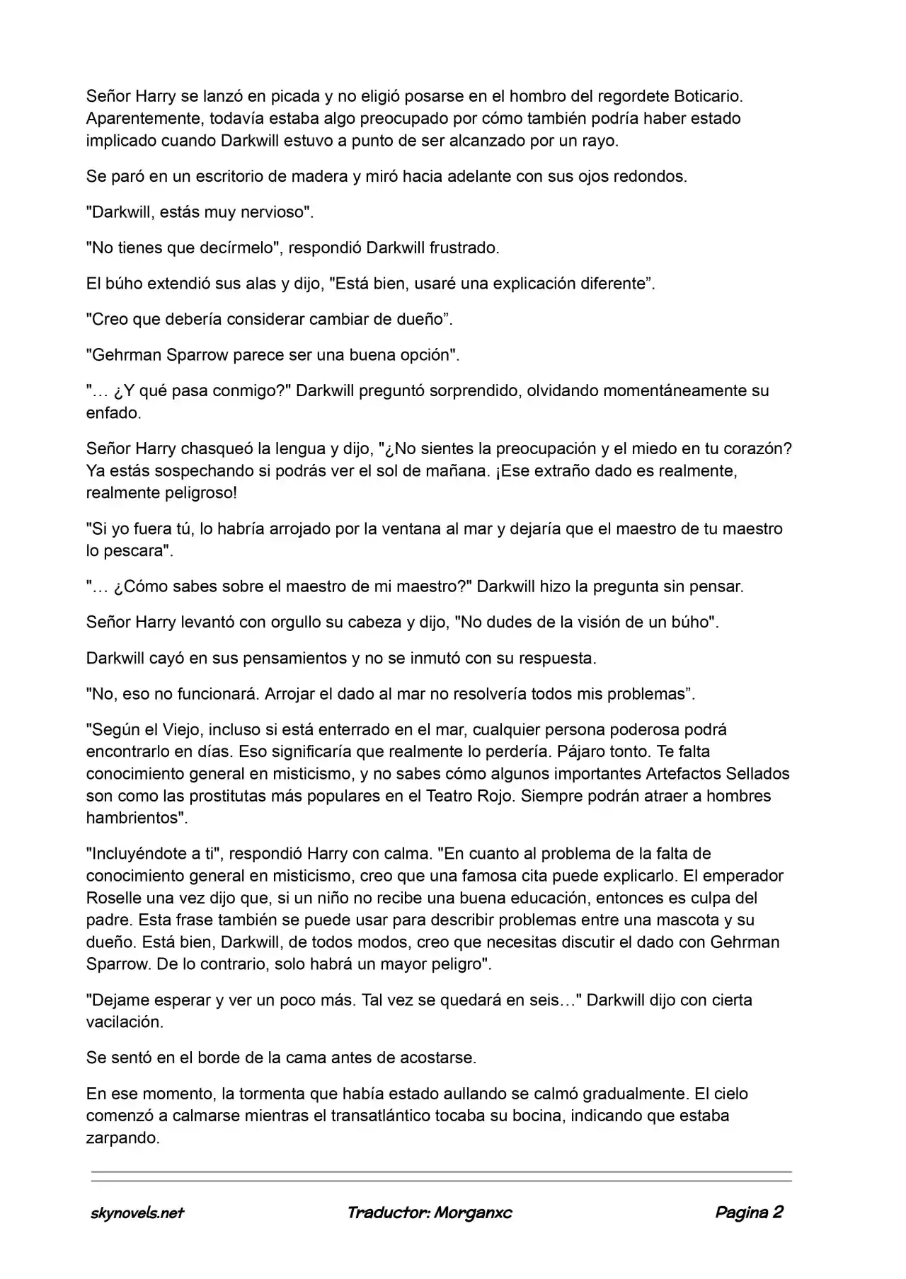 Lord Of The Mysteries (Novela) - Capítulo 605 - Página 2 - LectorTMOo