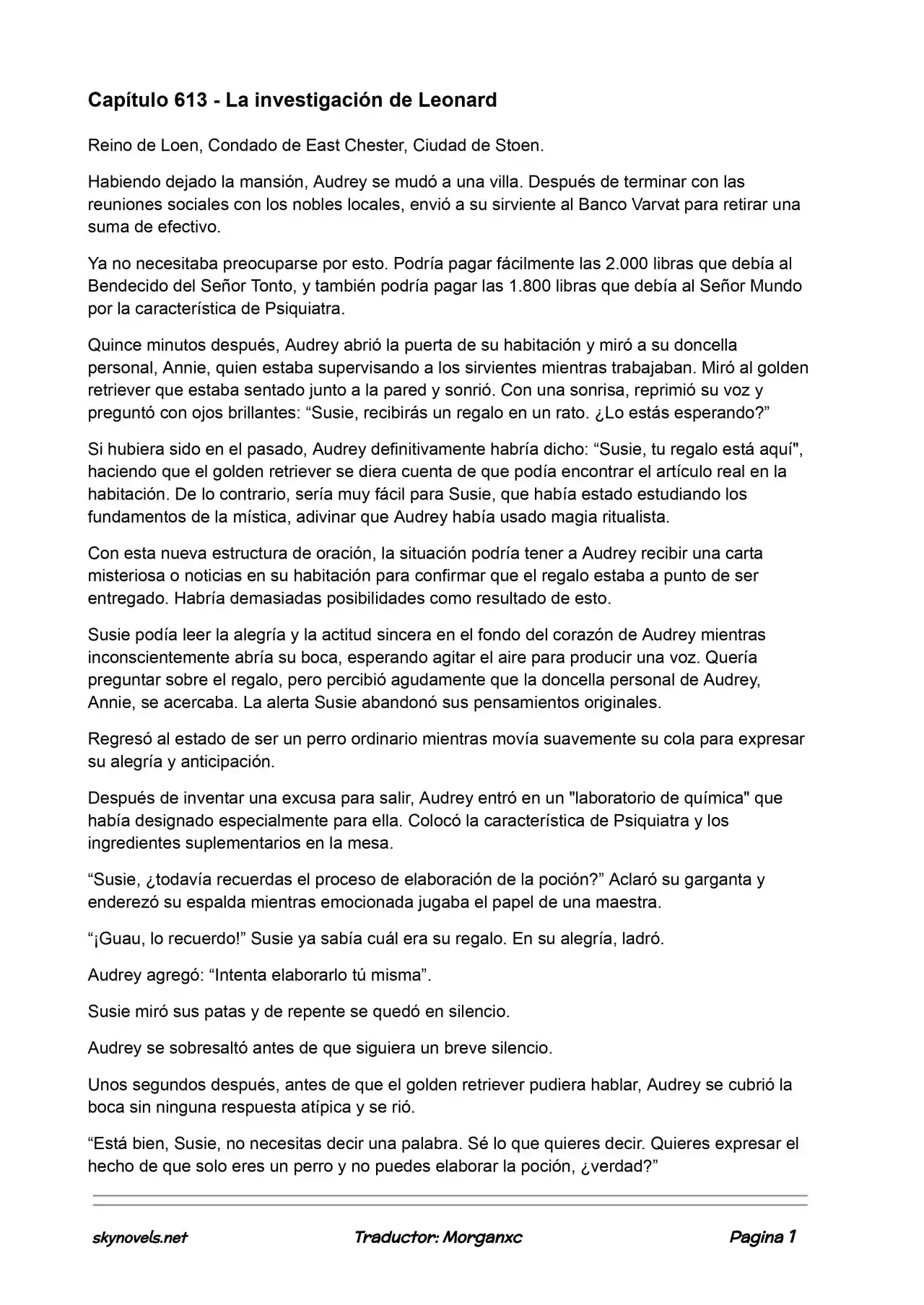 Lord Of The Mysteries (Novela) - Capítulo 613 - Página 1 - LectorTMOo