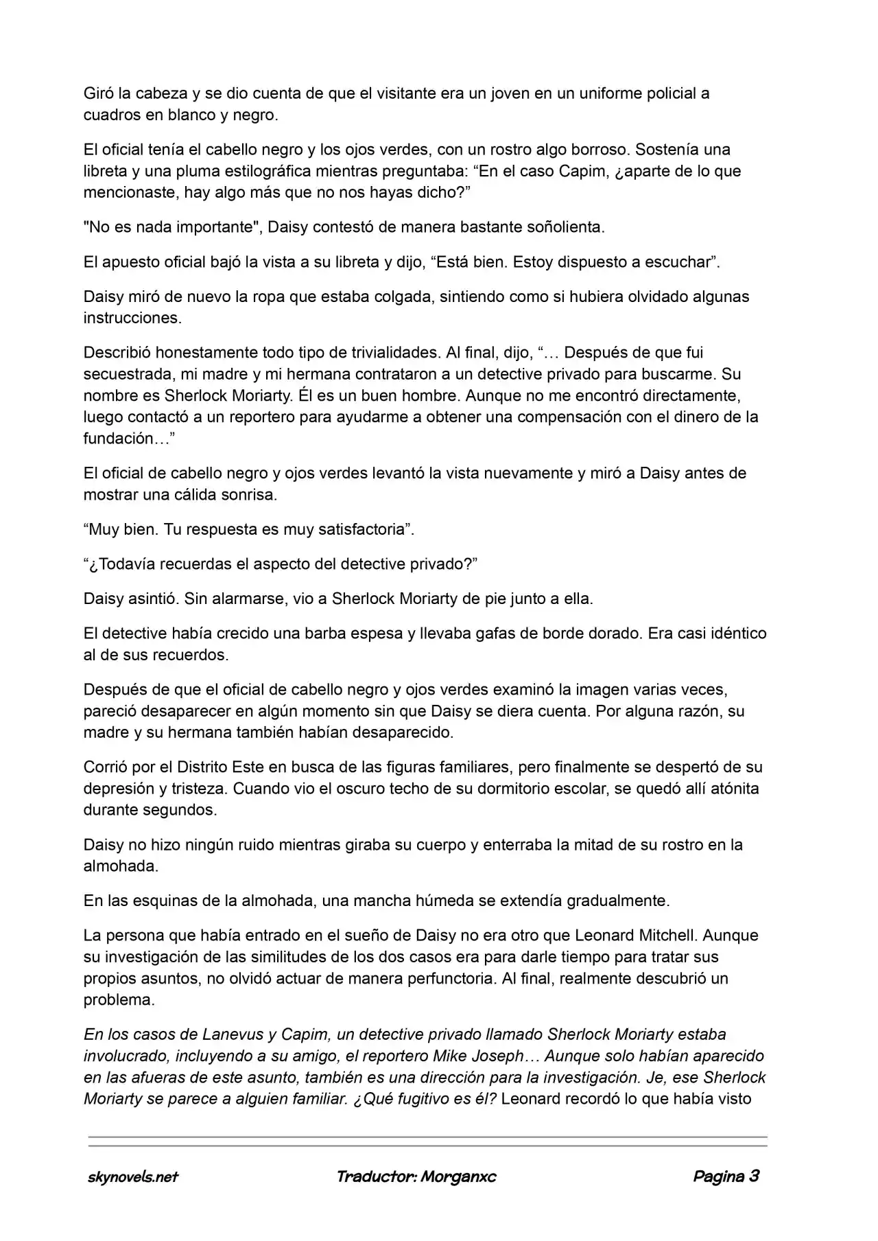 Lord Of The Mysteries (Novela) - Capítulo 613 - Página 3 - LectorTMOo