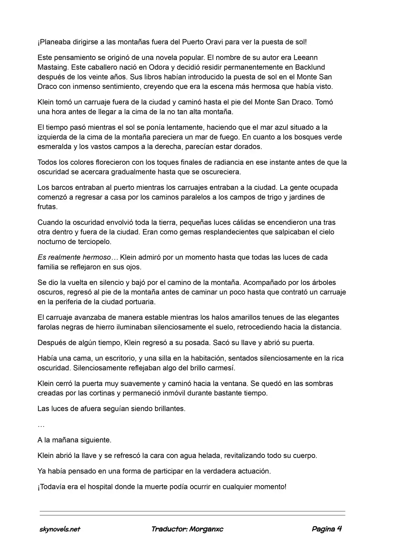 Lord Of The Mysteries (Novela) - Capítulo 618 - Página 4 - LectorTMOo