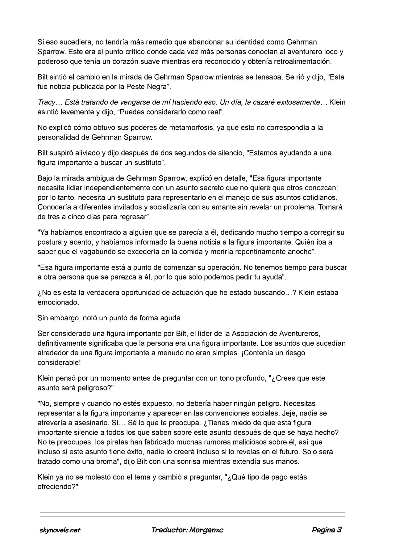 Lord Of The Mysteries (Novela) - Capítulo 620 - Página 3 - LectorTMOo