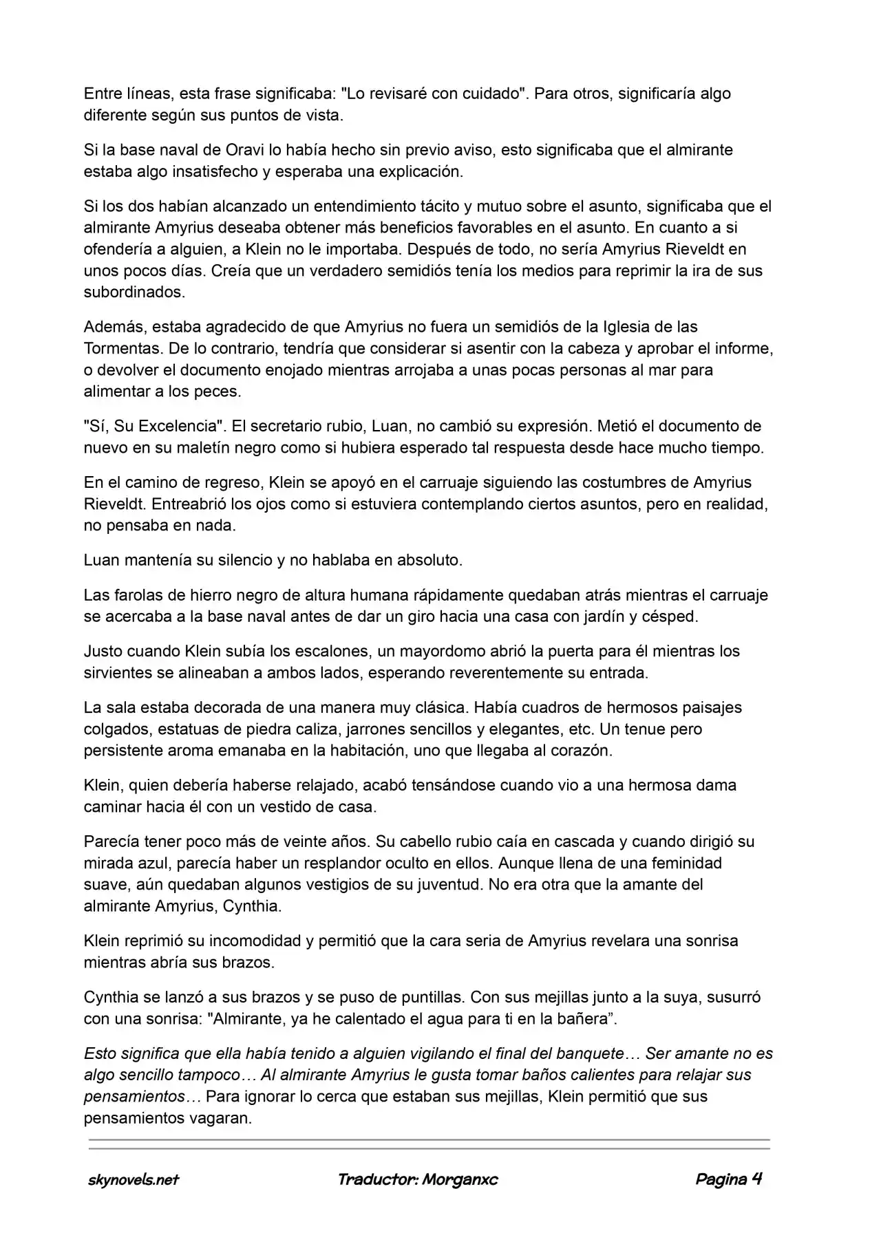 Lord Of The Mysteries (Novela) - Capítulo 623 - Página 4 - LectorTMOo
