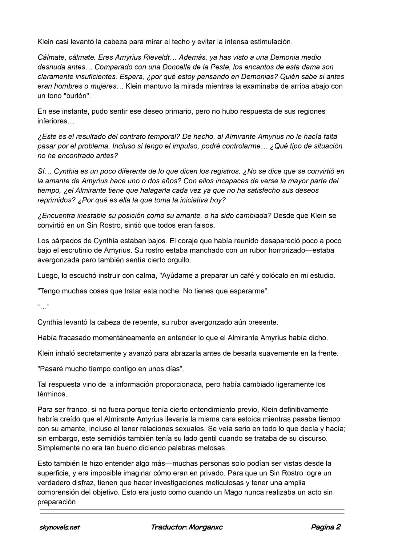 Lord Of The Mysteries (Novela) - Capítulo 624 - Página 2 - LectorTMOo