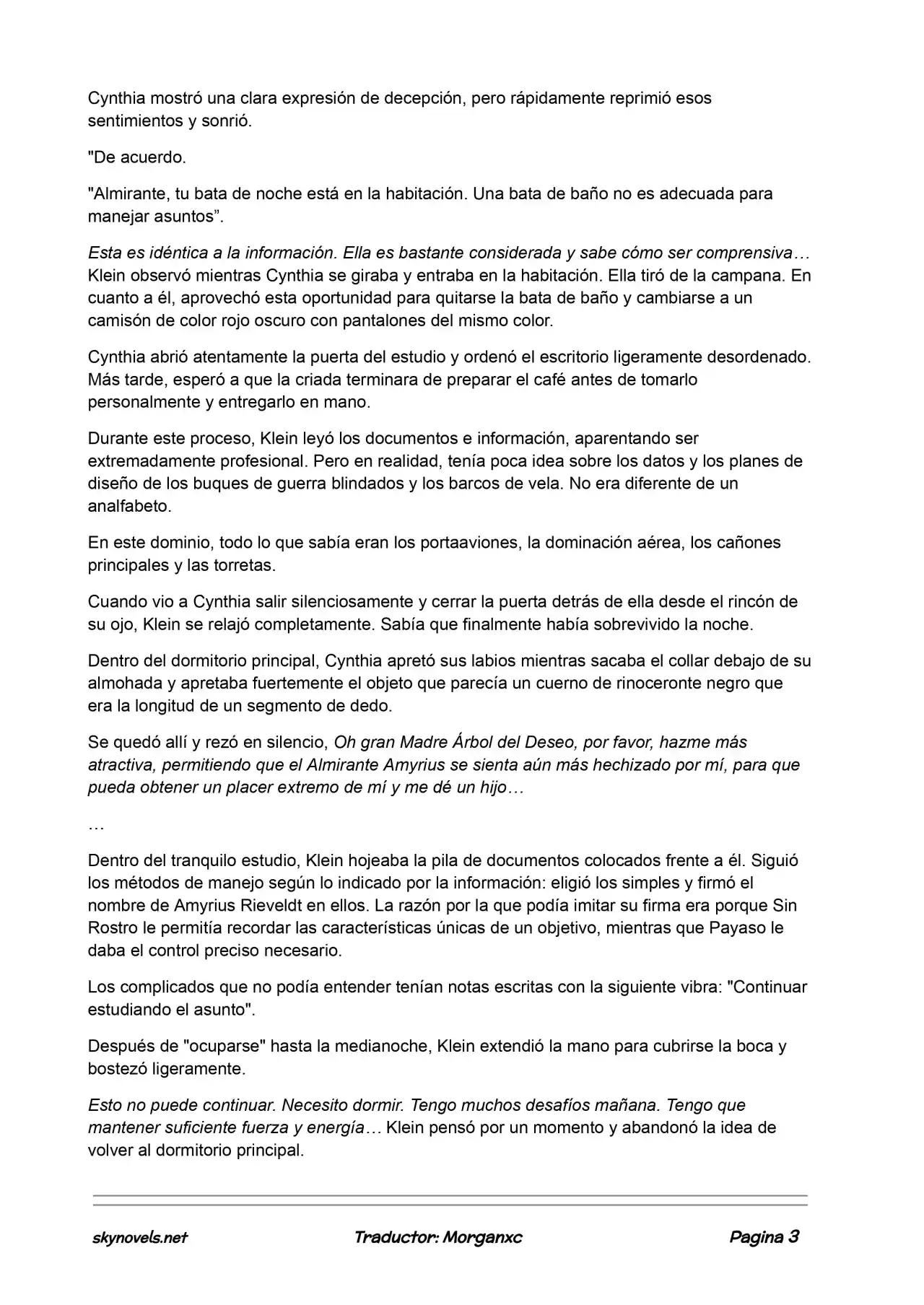 Lord Of The Mysteries (Novela) - Capítulo 624 - Página 3 - LectorTMOo