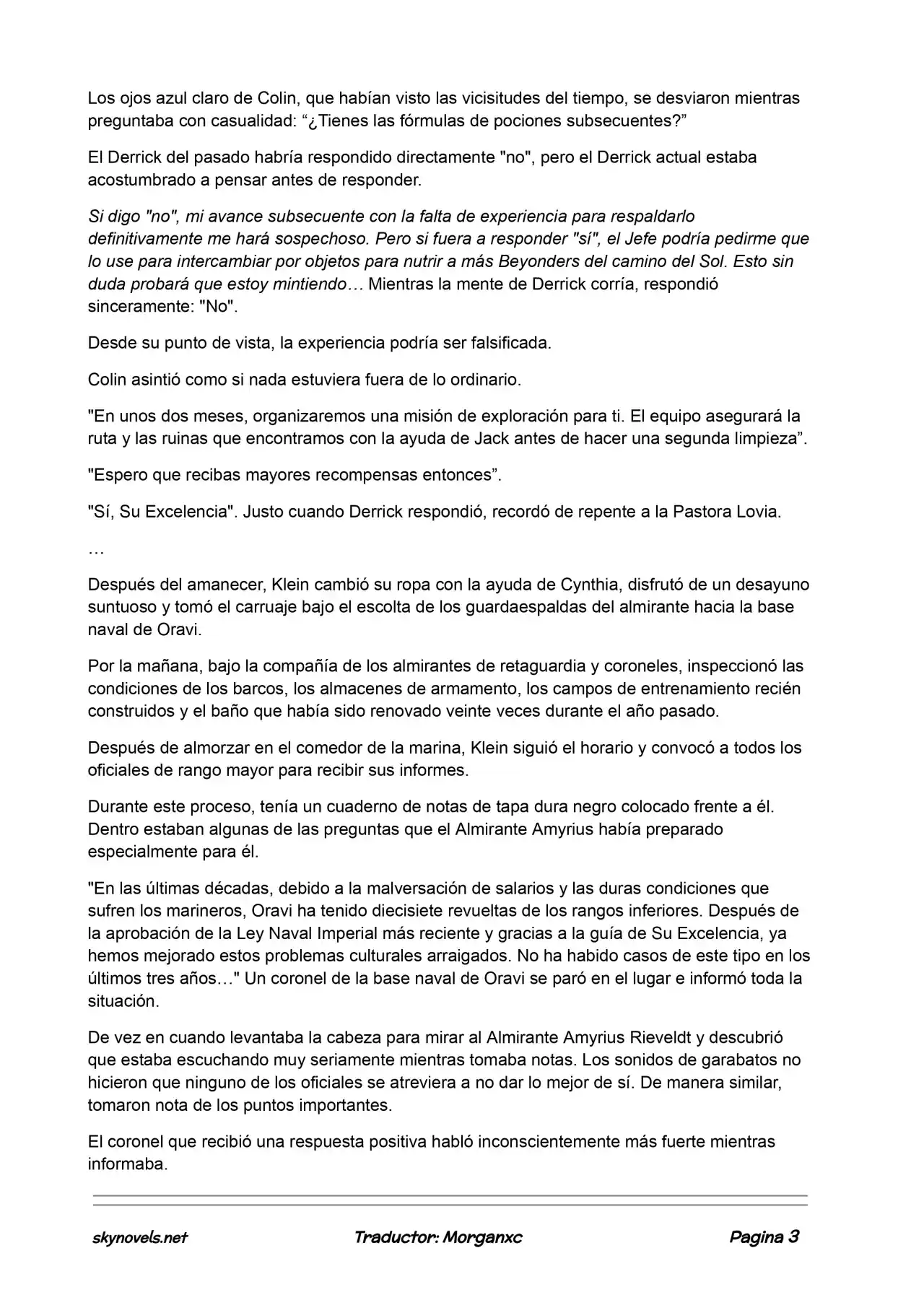 Lord Of The Mysteries (Novela) - Capítulo 625 - Página 3 - LectorTMOo