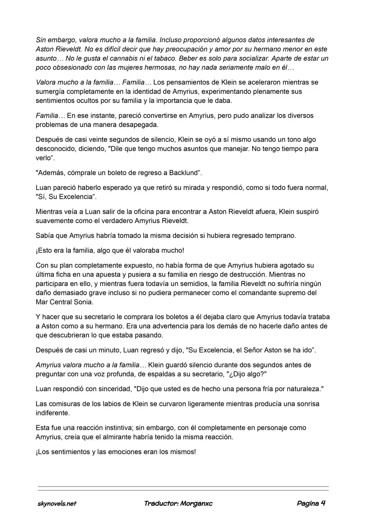 Lord Of The Mysteries (Novela) - Capítulo 626 - Página 4 - LectorTMOo
