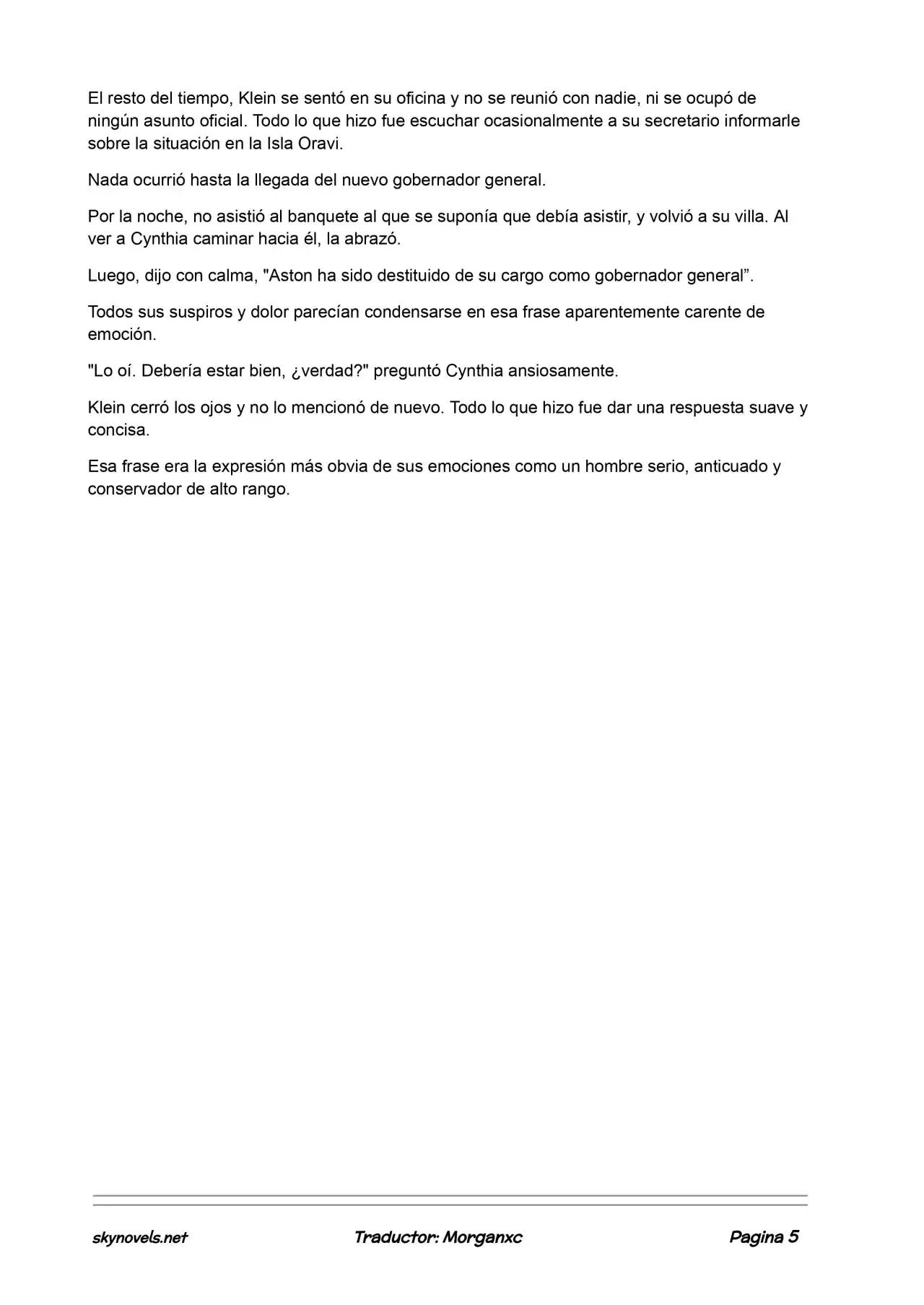 Lord Of The Mysteries (Novela) - Capítulo 626 - Página 5 - LectorTMOo