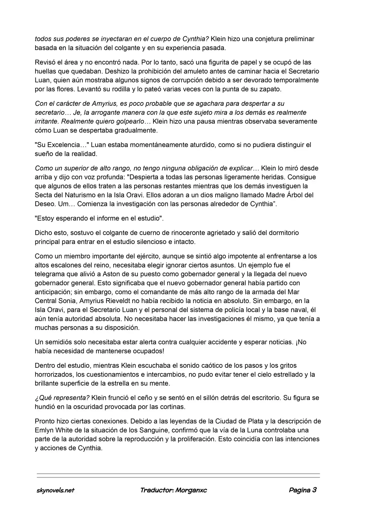 Lord Of The Mysteries (Novela) - Capítulo 629 - Página 3 - LectorTMOo