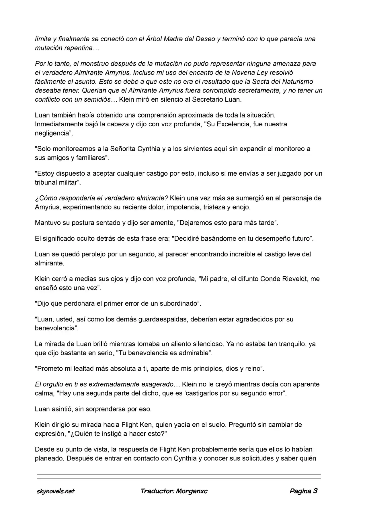 Lord Of The Mysteries (Novela) - Capítulo 630 - Página 3 - LectorTMOo