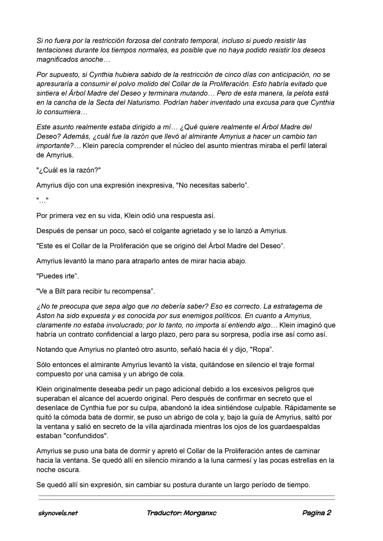 Lord Of The Mysteries (Novela) - Capítulo 632 - Página 2 - LectorTMOo