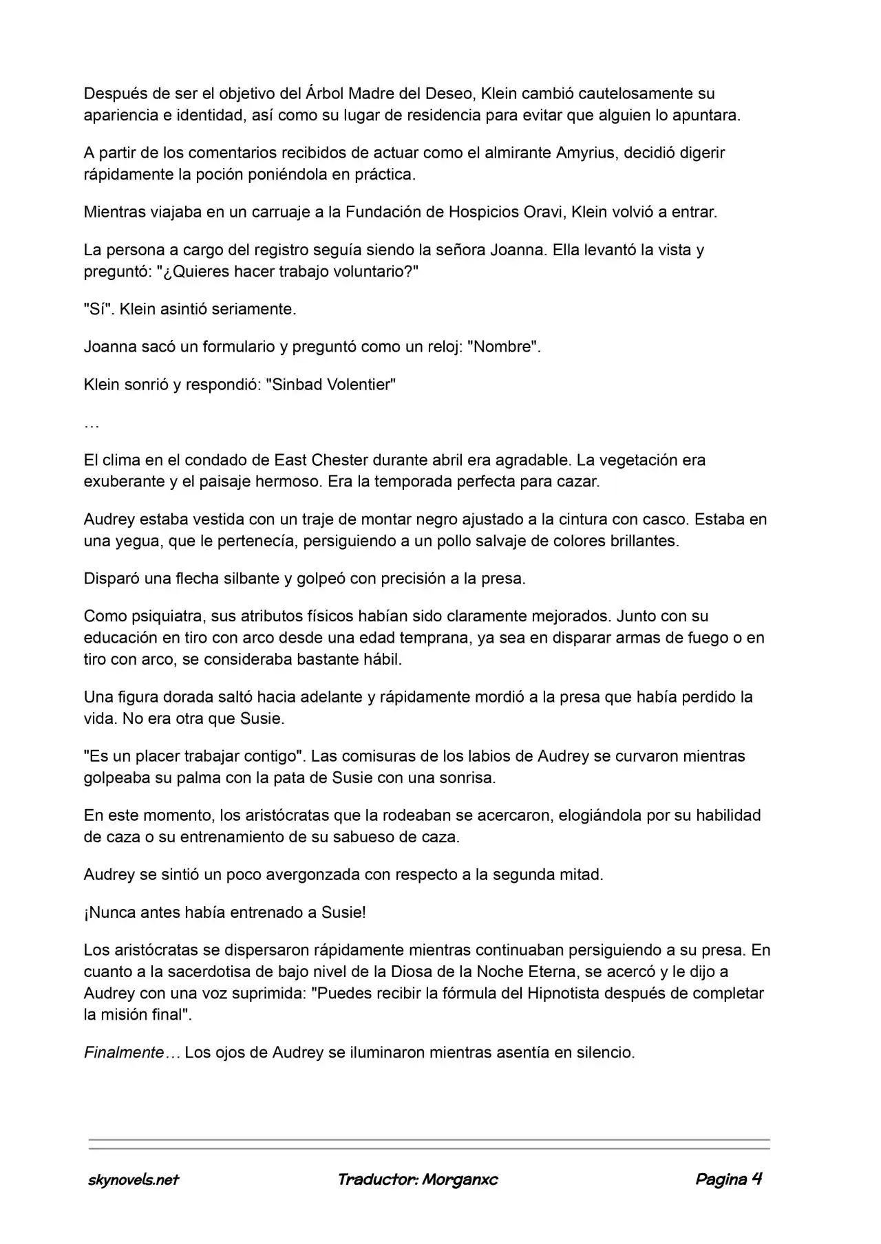 Lord Of The Mysteries (Novela) - Capítulo 633 - Página 4 - LectorTMOo