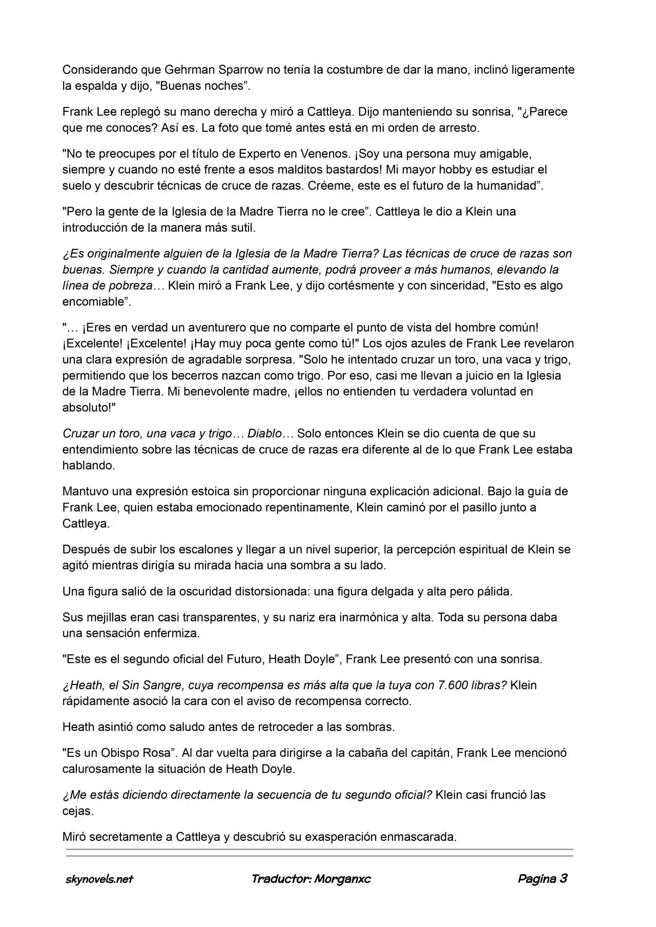 Lord Of The Mysteries (Novela) - Capítulo 638 - Página 3 - LectorTMOo