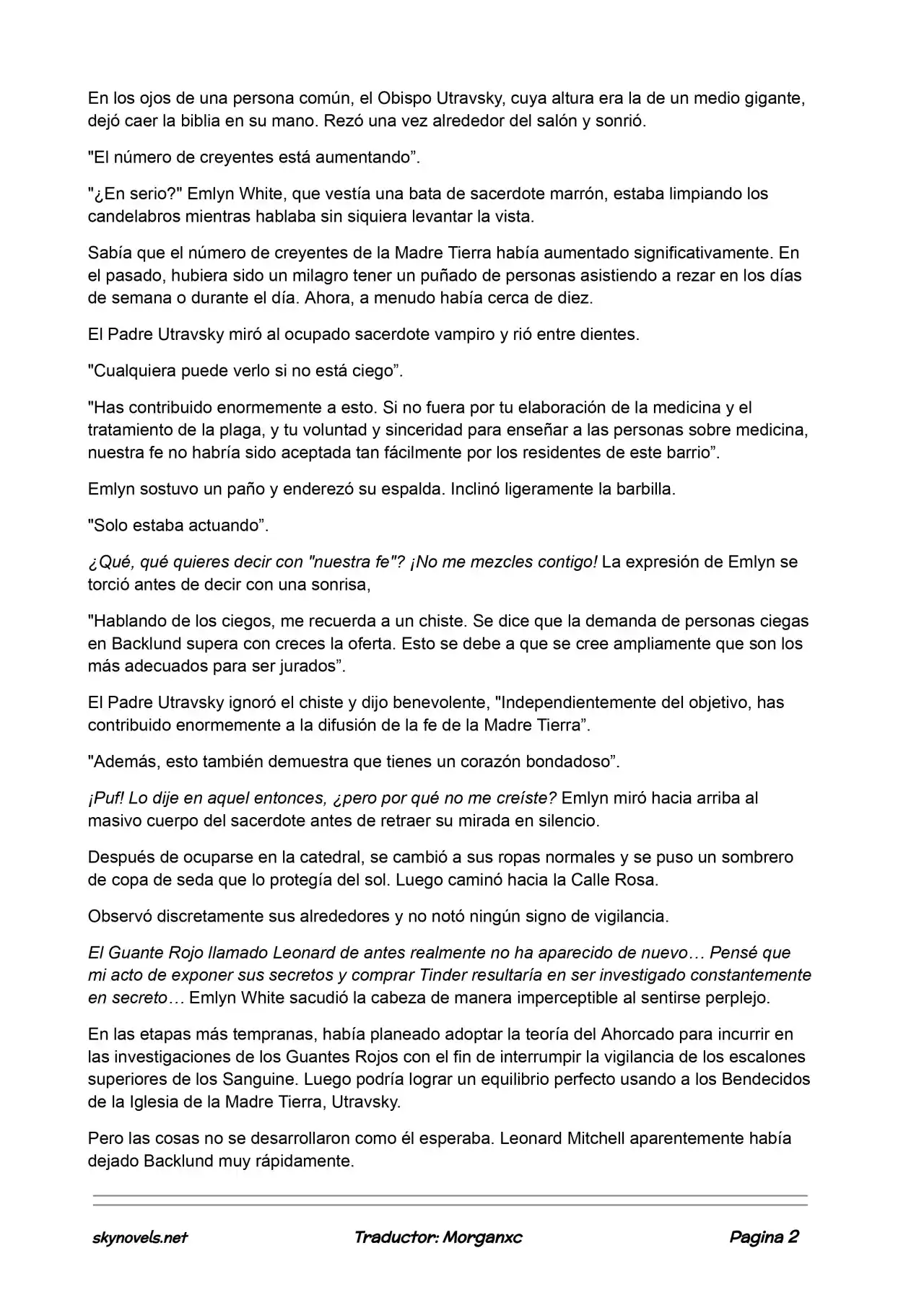 Lord Of The Mysteries (Novela) - Capítulo 639 - Página 2 - LectorTMOo