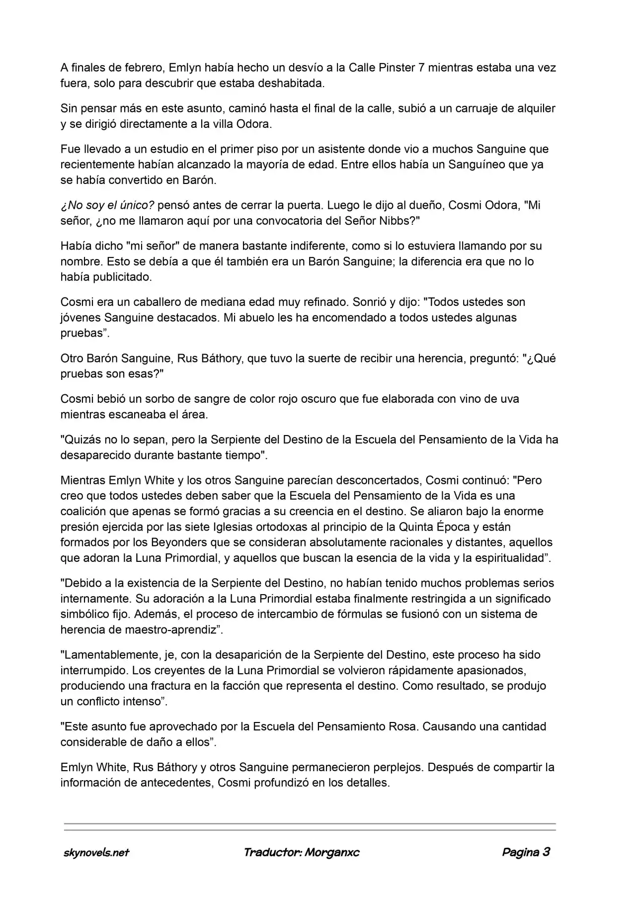 Lord Of The Mysteries (Novela) - Capítulo 639 - Página 3 - LectorTMOo