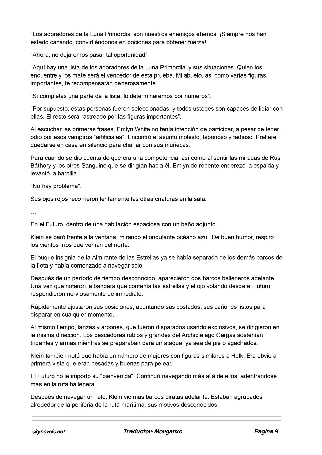 Lord Of The Mysteries (Novela) - Capítulo 639 - Página 4 - LectorTMOo