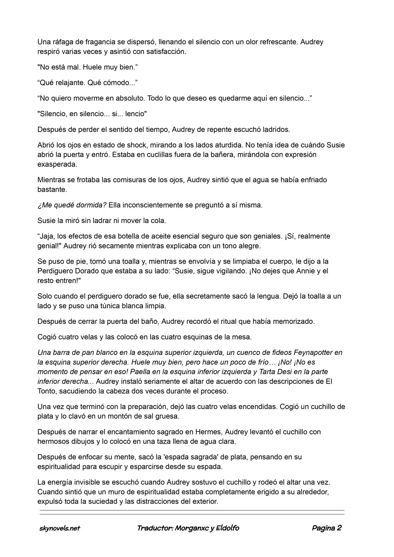Lord Of The Mysteries (Novela) - Capítulo 64 - Página 2 - LectorTMOo