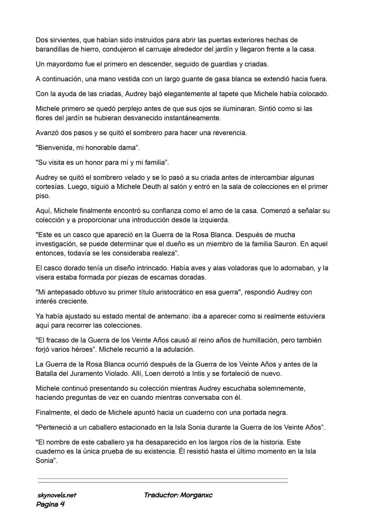 Lord Of The Mysteries (Novela) - Capítulo 641 - Página 4 - LectorTMOo