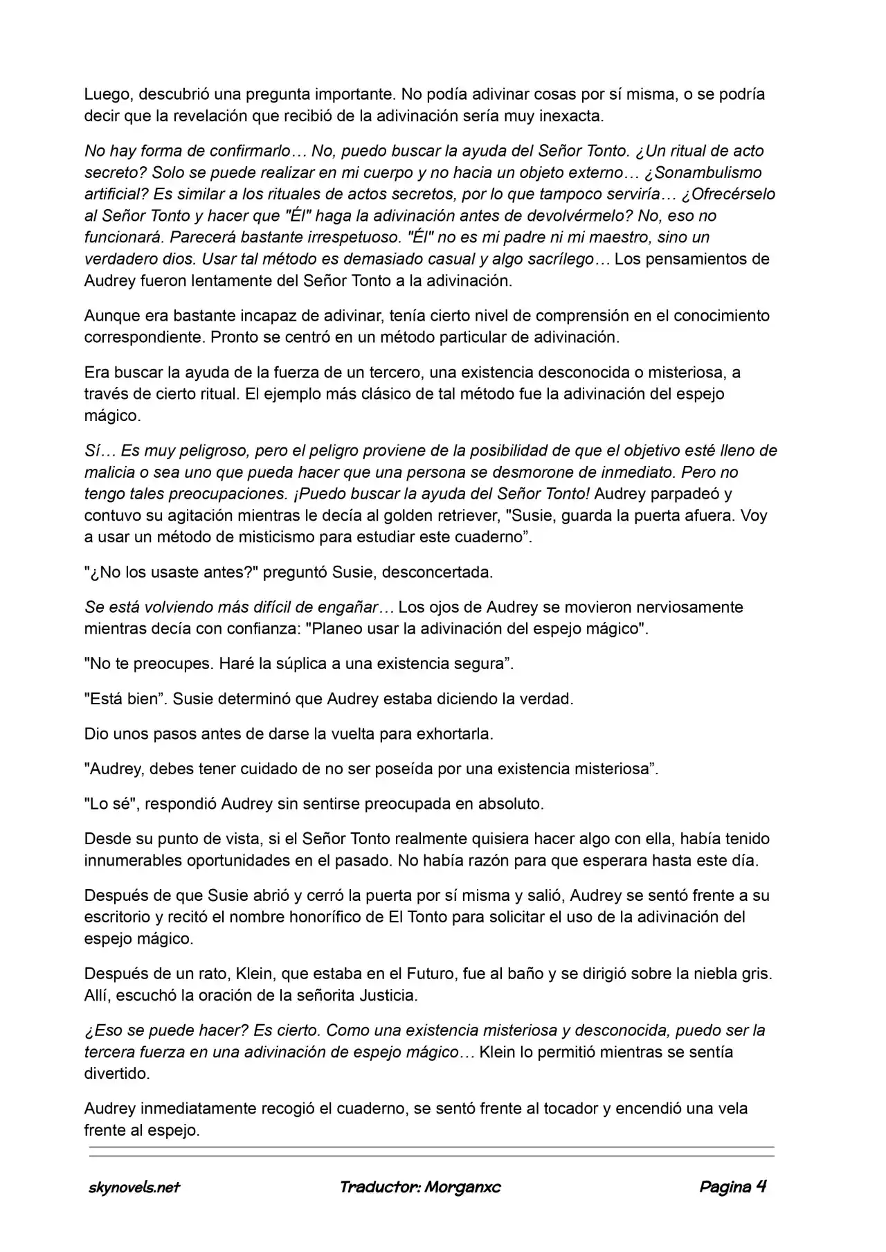 Lord Of The Mysteries (Novela) - Capítulo 642 - Página 4 - LectorTMOo