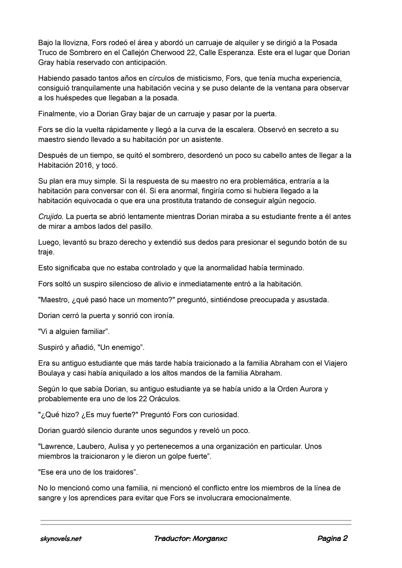 Lord Of The Mysteries (Novela) - Capítulo 646 - Página 2 - LectorTMOo