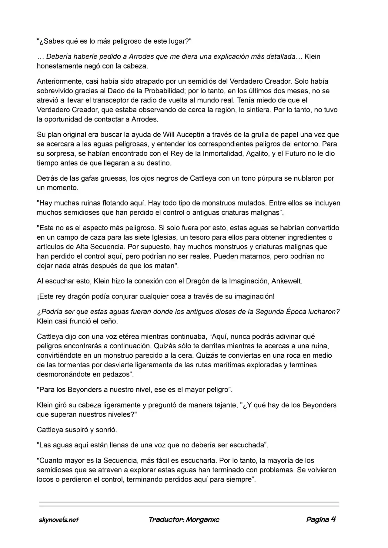 Lord Of The Mysteries (Novela) - Capítulo 647 - Página 4 - LectorTMOo