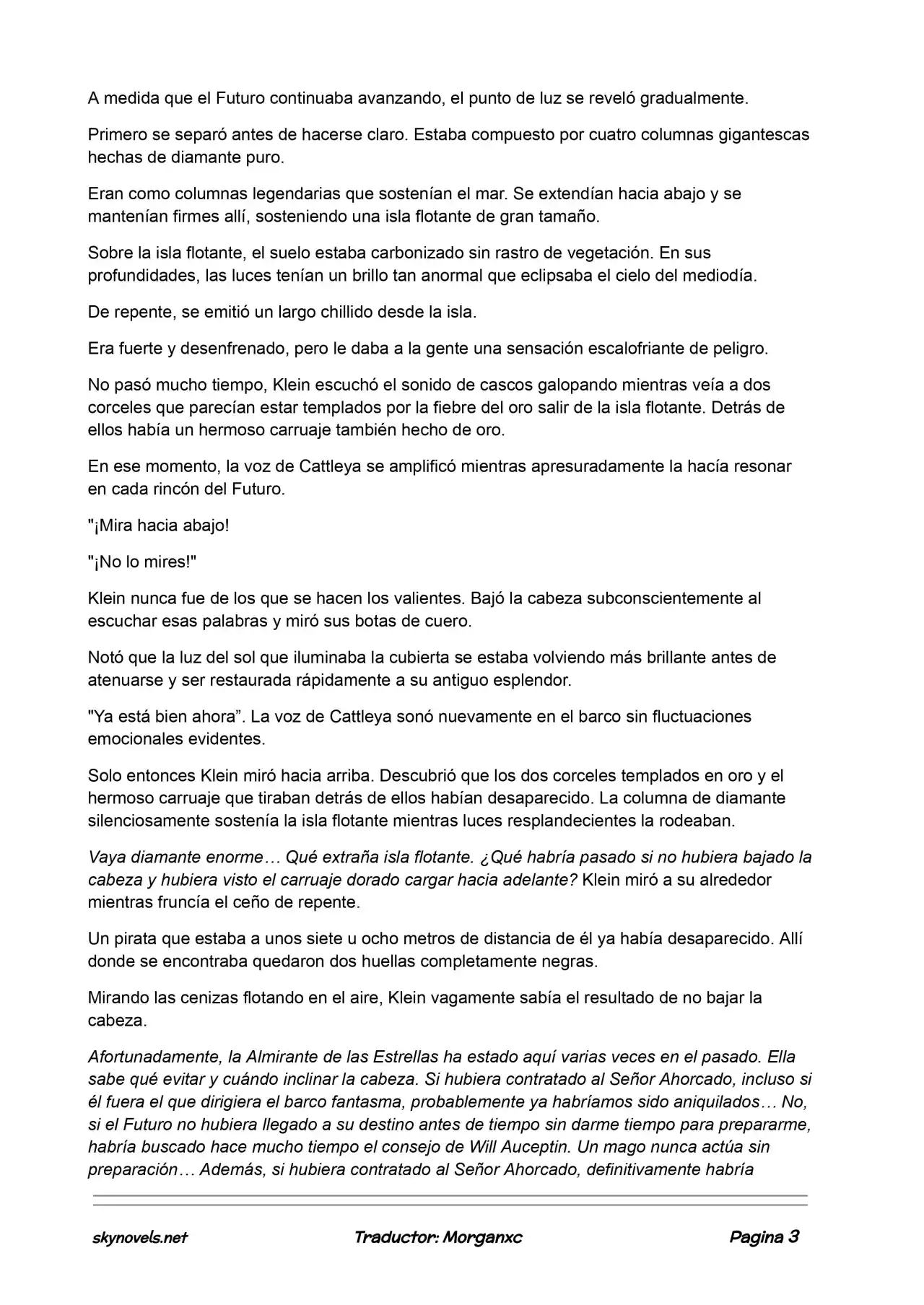 Lord Of The Mysteries (Novela) - Capítulo 648 - Página 3 - LectorTMOo