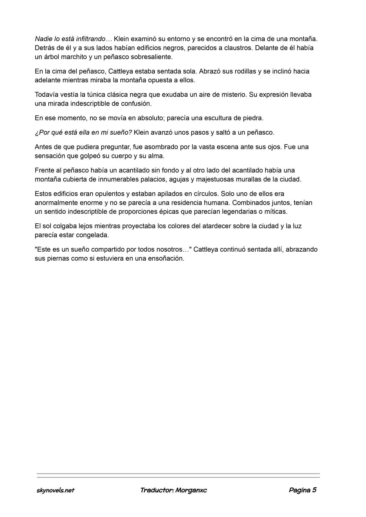 Lord Of The Mysteries (Novela) - Capítulo 648 - Página 5 - LectorTMOo