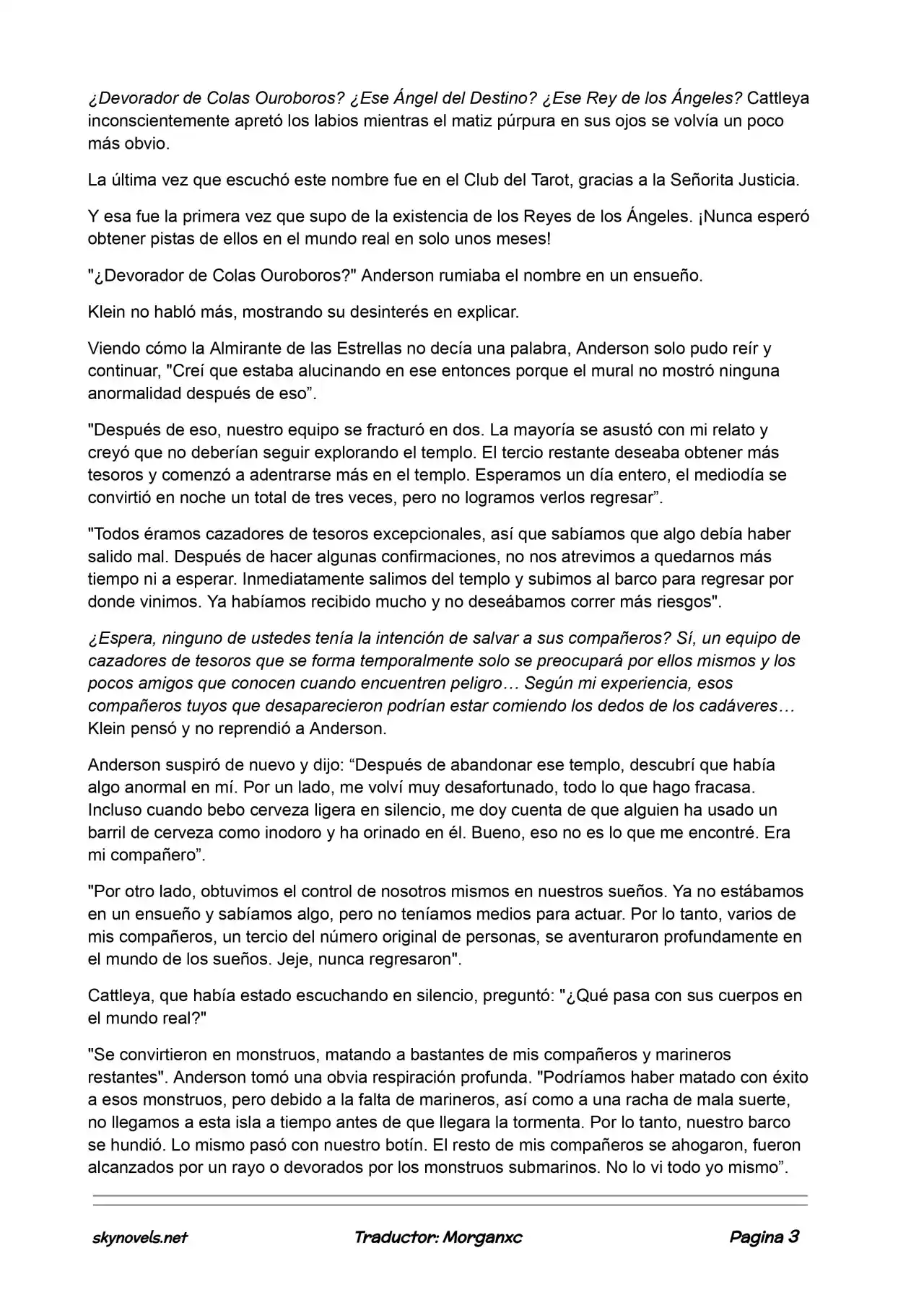 Lord Of The Mysteries (Novela) - Capítulo 652 - Página 3 - LectorTMOo