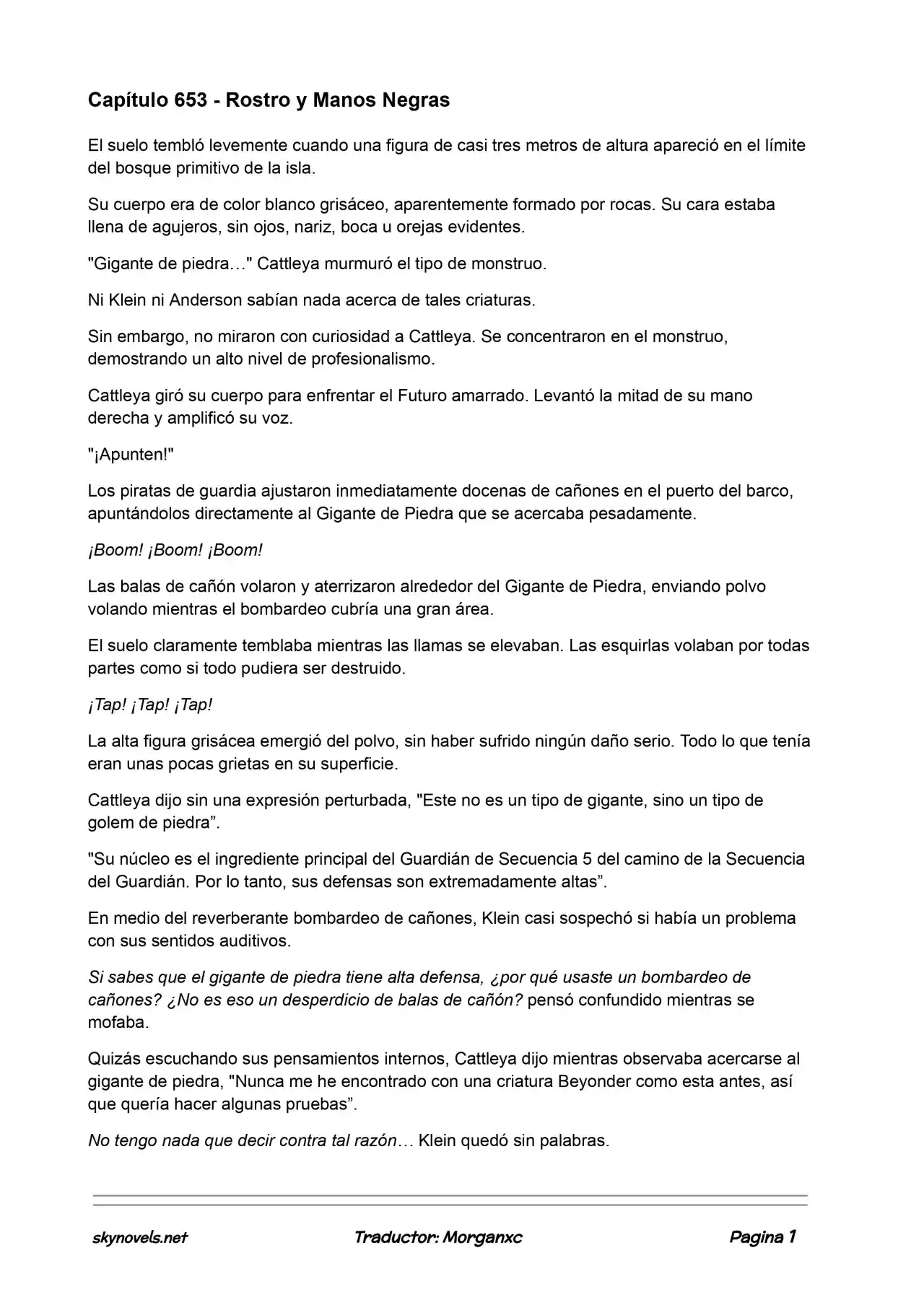 Lord Of The Mysteries (Novela) - Capítulo 653 - Página 1 - LectorTMOo