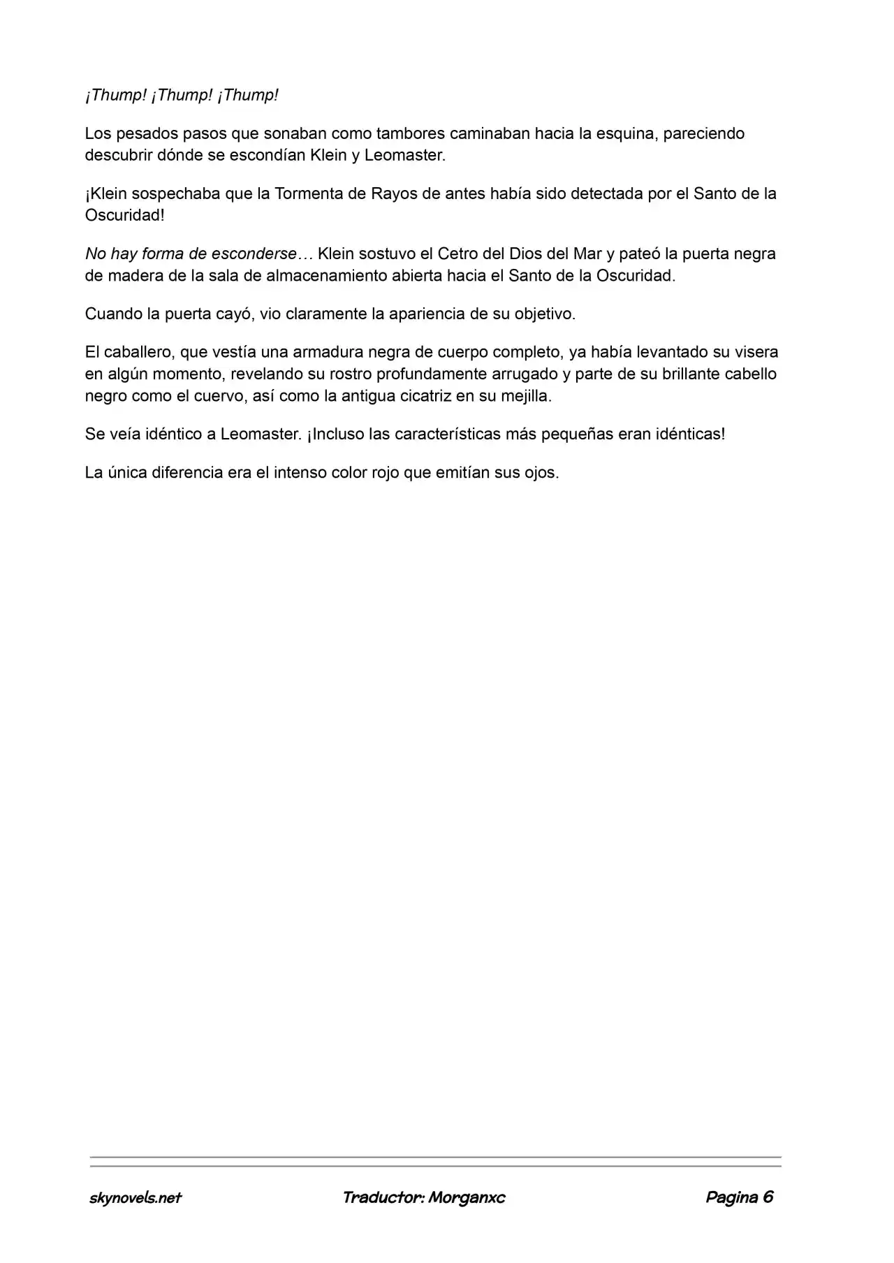 Lord Of The Mysteries (Novela) - Capítulo 654 - Página 6 - LectorTMOo