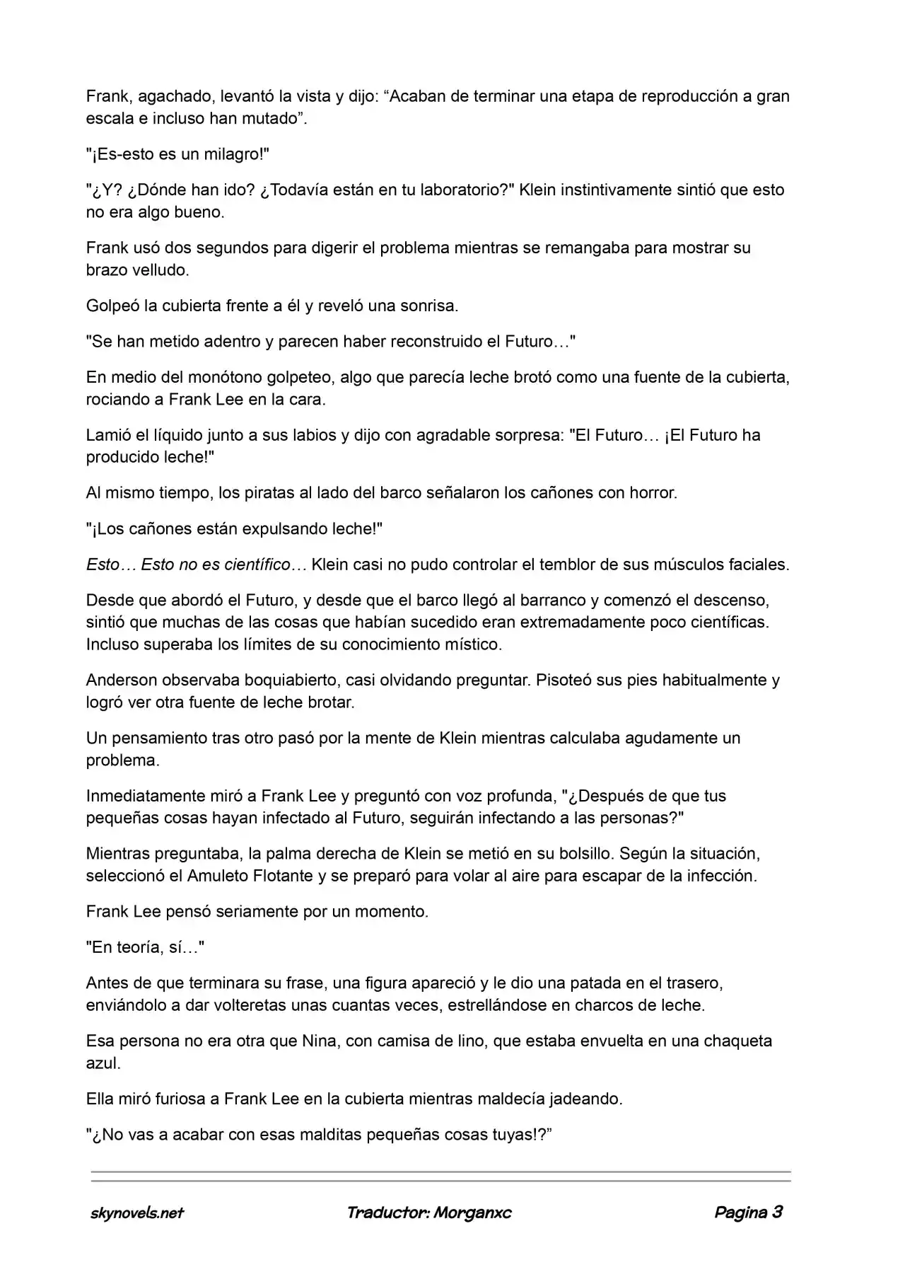 Lord Of The Mysteries (Novela) - Capítulo 656 - Página 3 - LectorTMOo