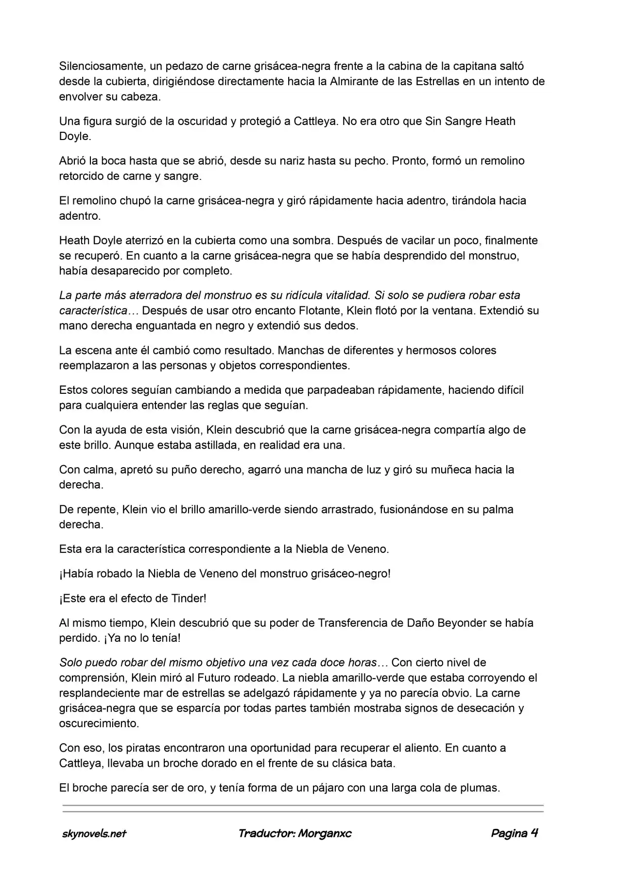 Lord Of The Mysteries (Novela) - Capítulo 657 - Página 4 - LectorTMOo