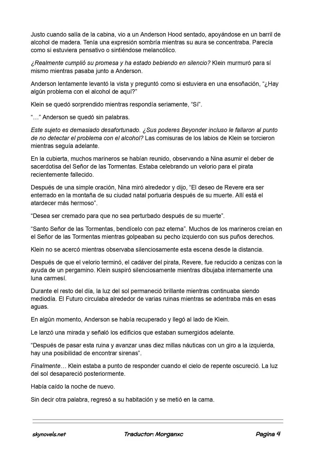 Lord Of The Mysteries (Novela) - Capítulo 661 - Página 4 - LectorTMOo