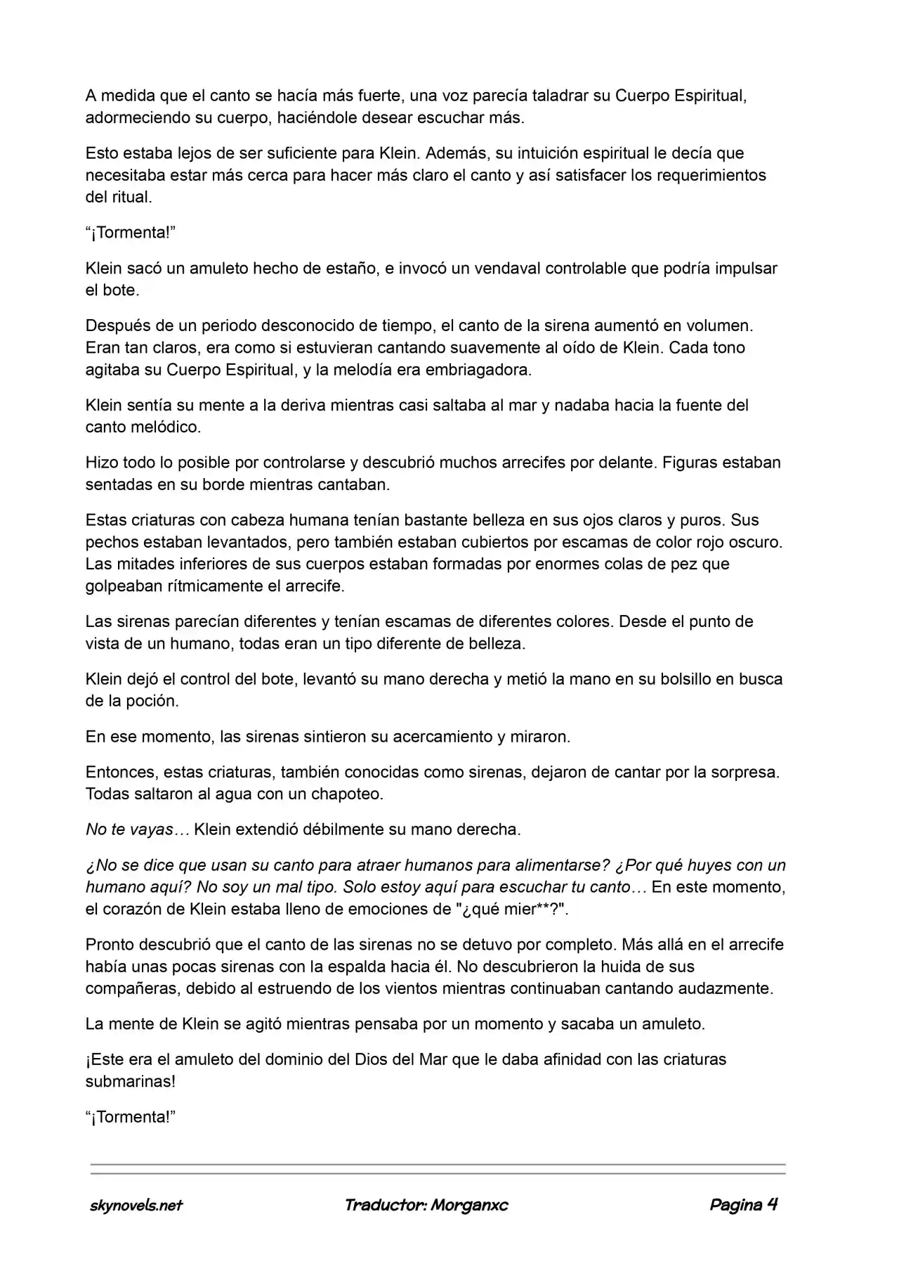 Lord Of The Mysteries (Novela) - Capítulo 664 - Página 4 - LectorTMOo